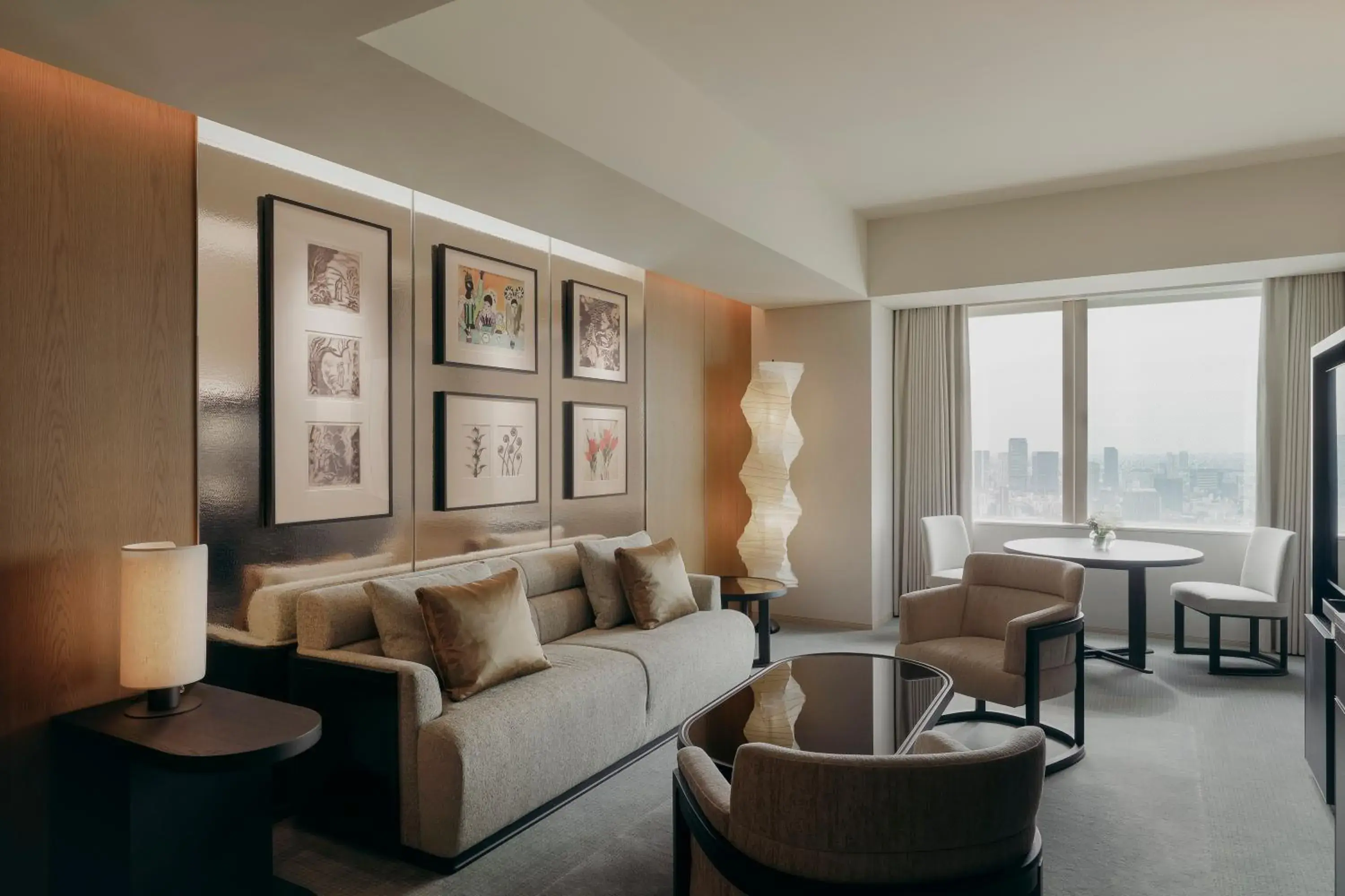 Living room in Park Hyatt Tokyo Living room in Park Hyatt Tokyo