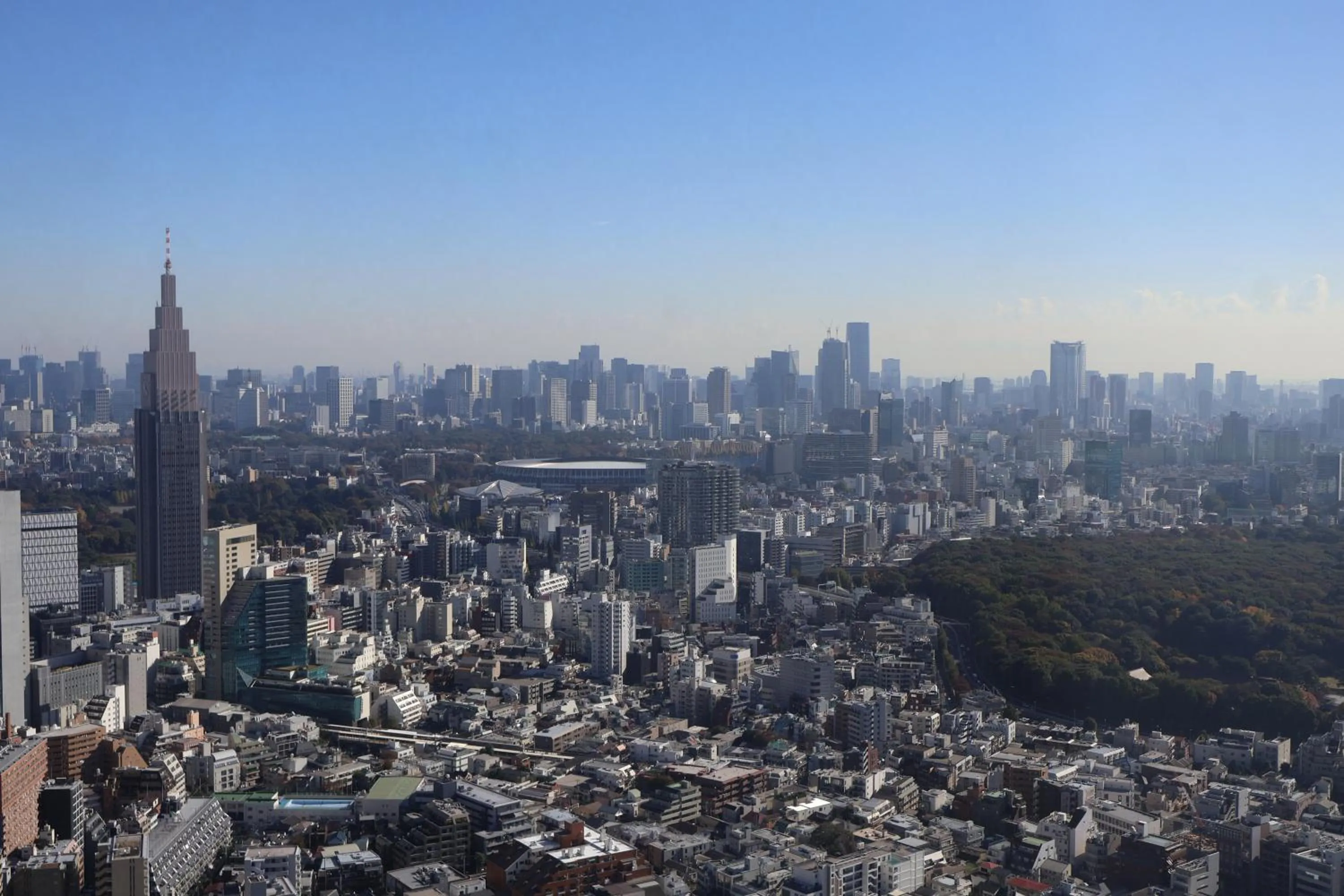 Day in Park Hyatt Tokyo