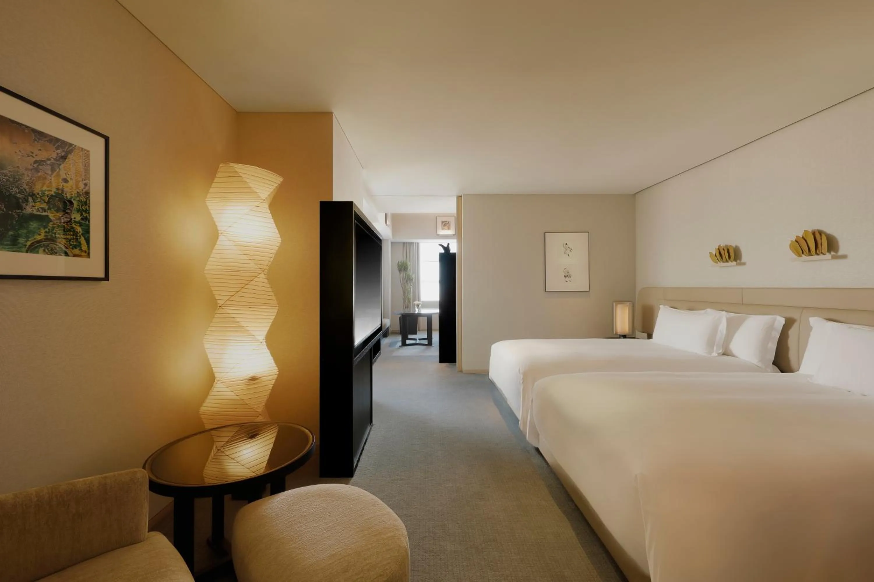 Bed in Park Hyatt Tokyo