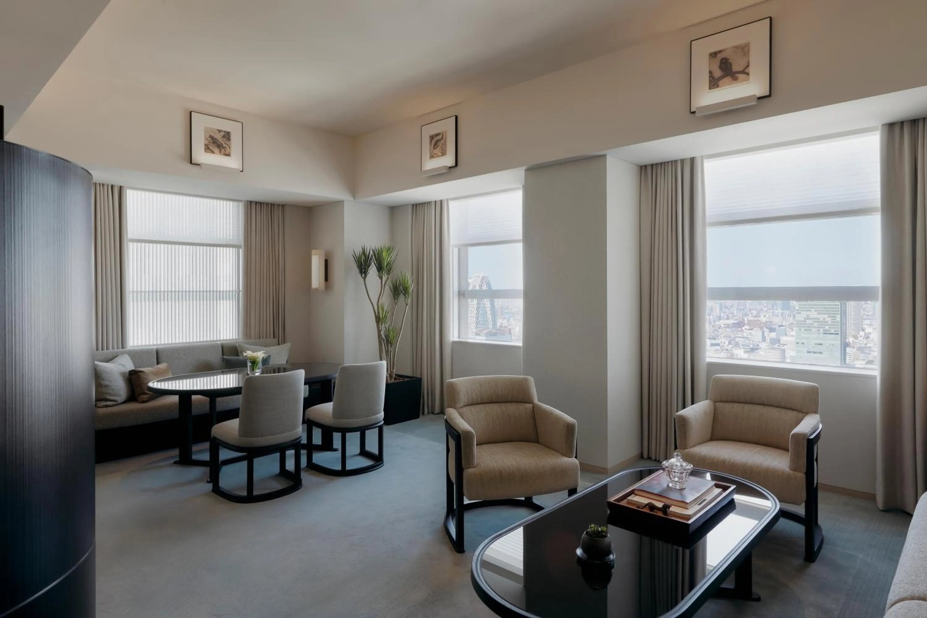 Living room in Park Hyatt Tokyo