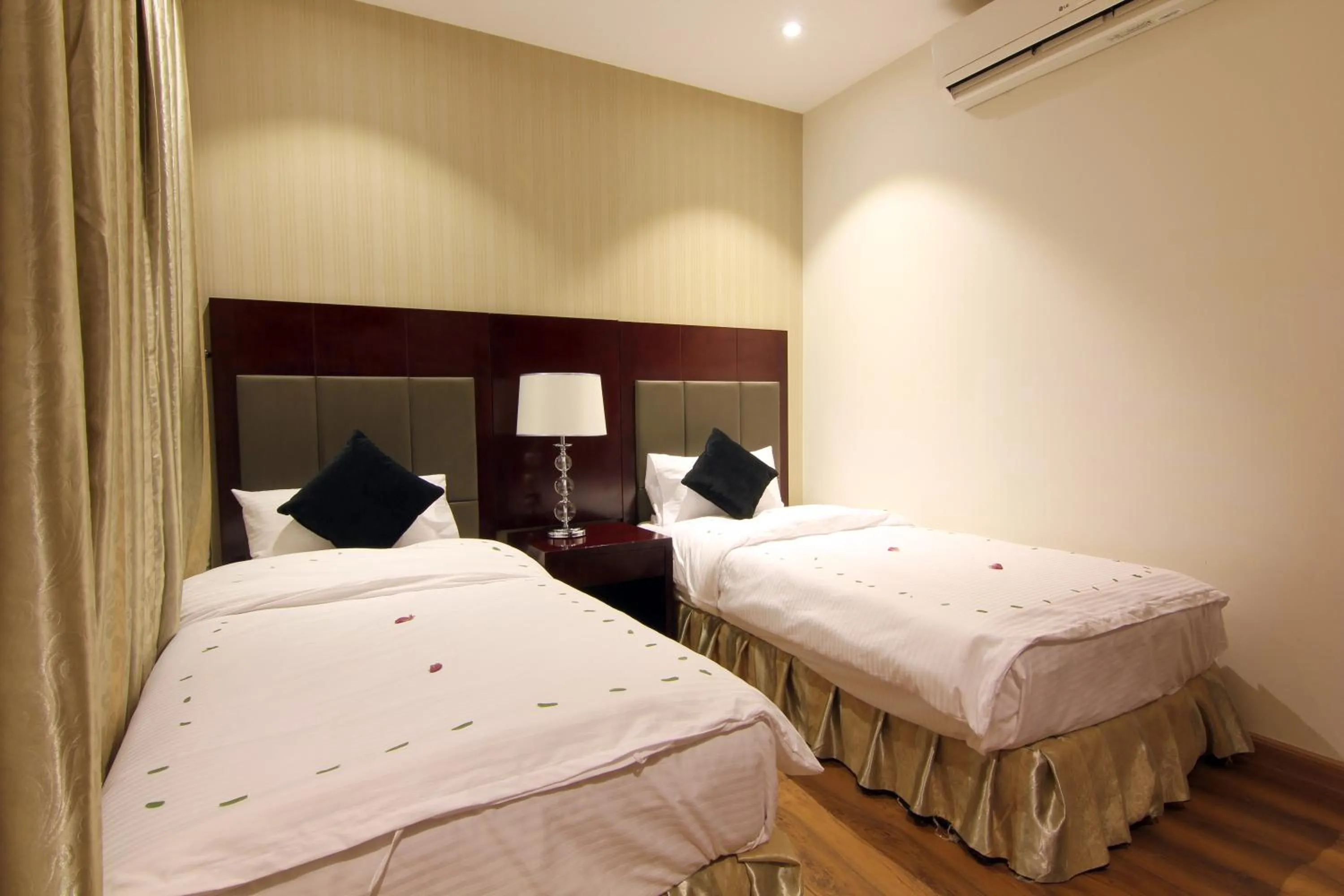 Bed in Aliah Towlan Palace