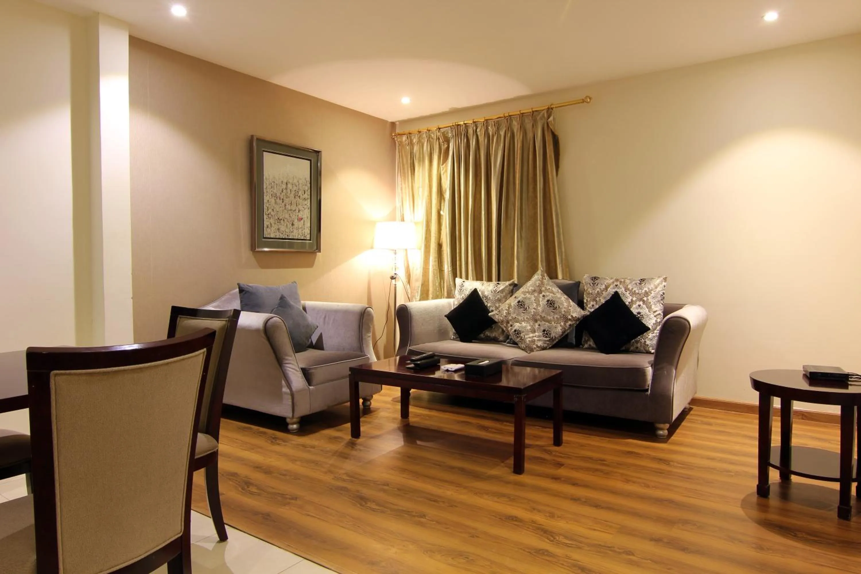 Seating area in Aliah Towlan Palace