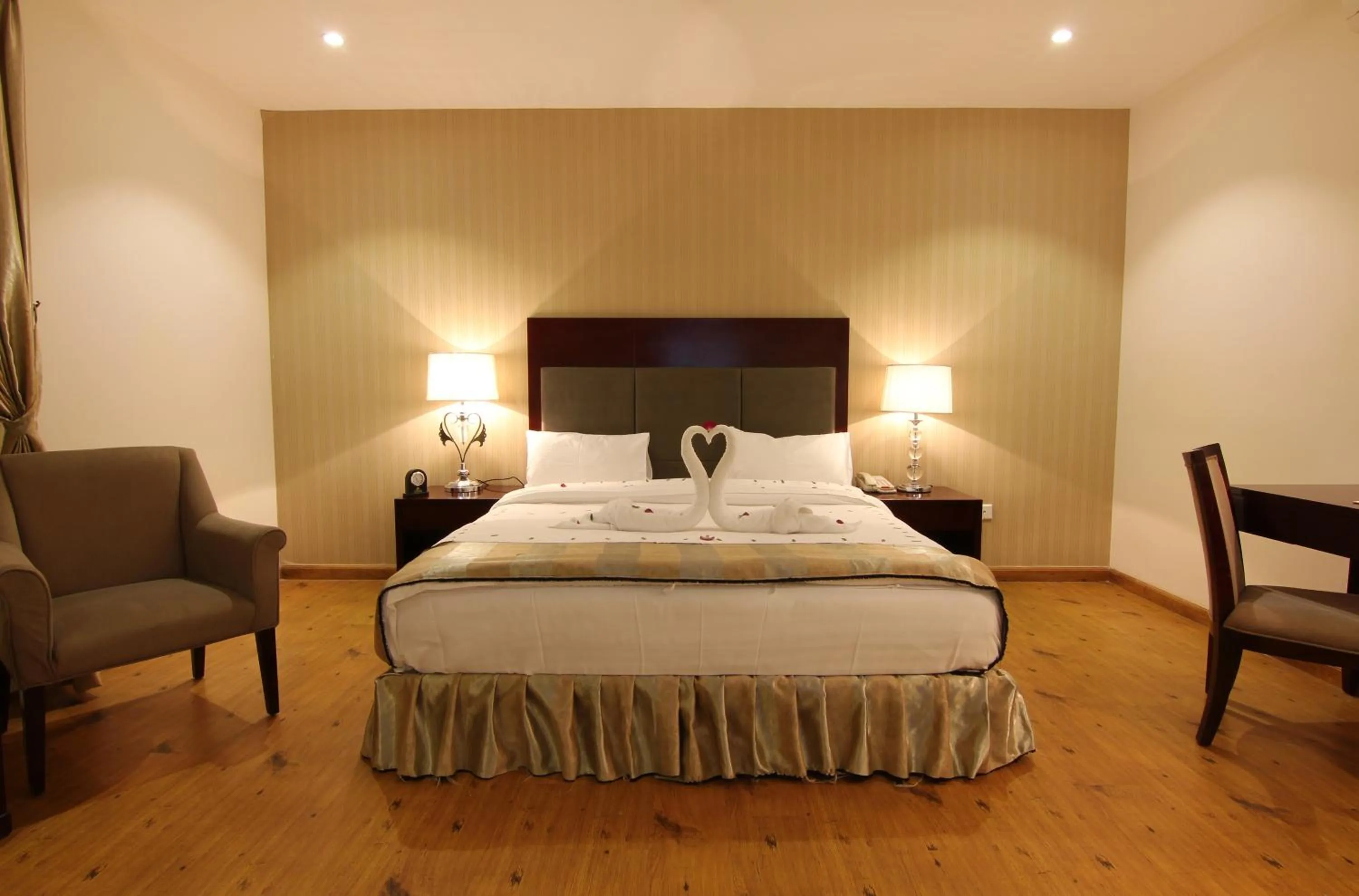 Bed in Aliah Towlan Palace