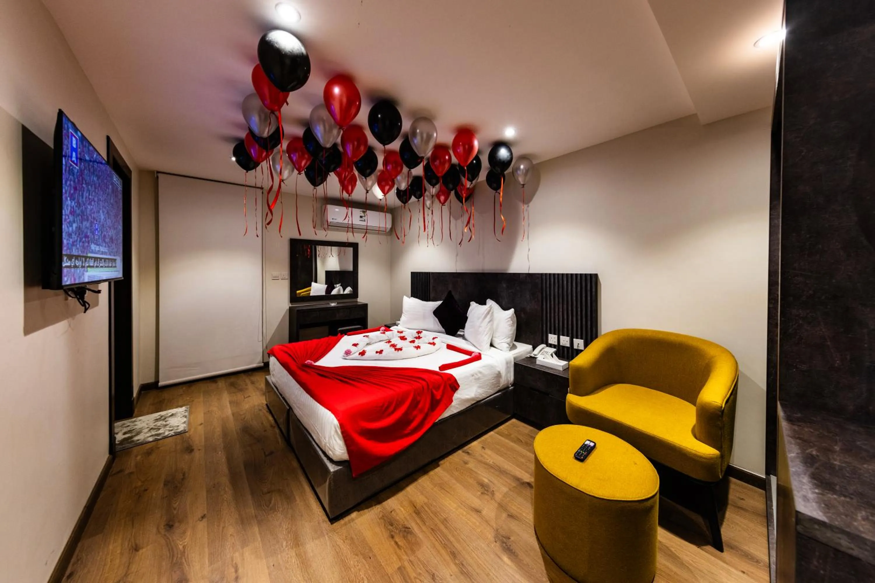 Bed in Aliah Towlan Palace