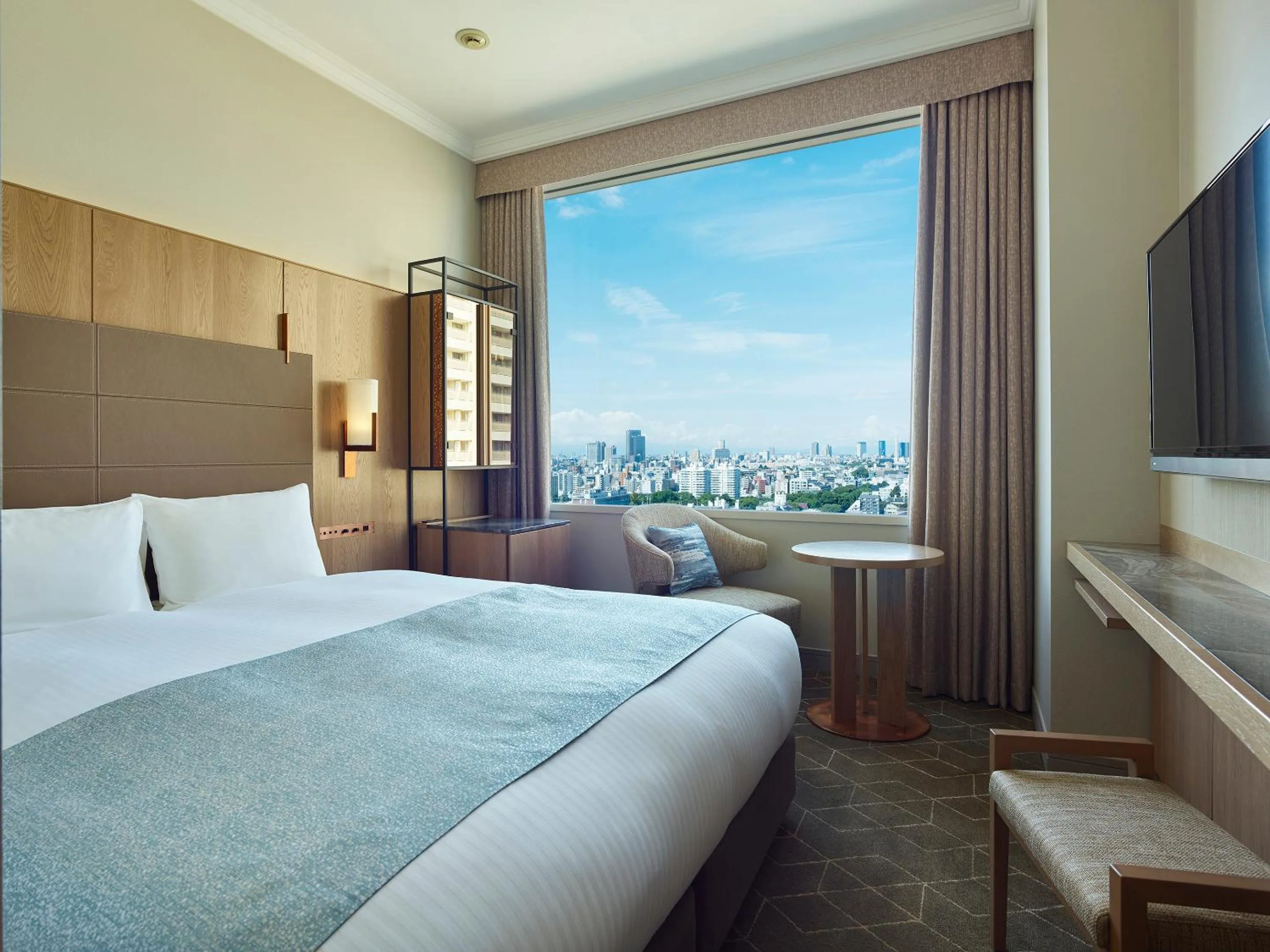 Bed in Hotel The Celestine Tokyo Shiba