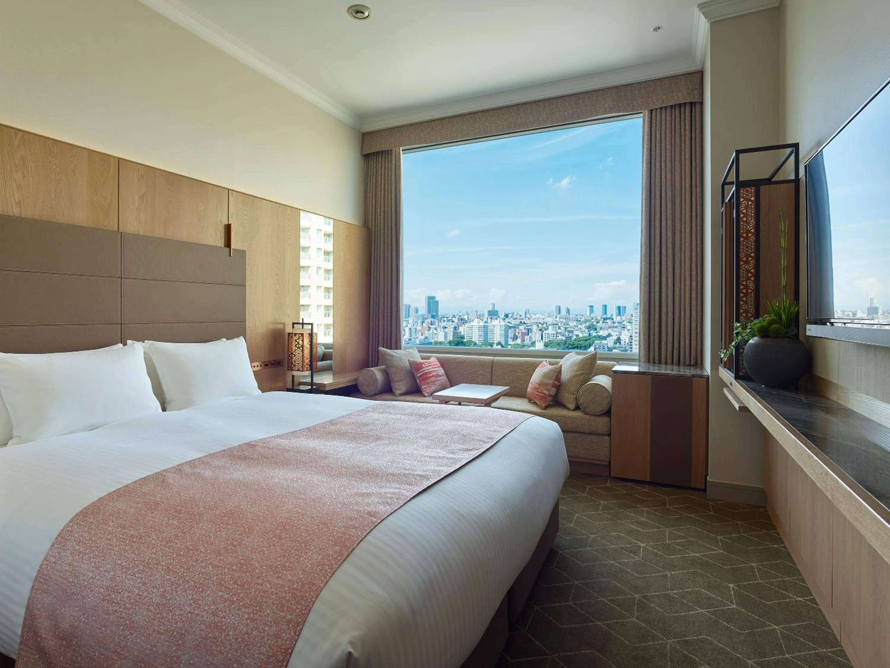 Bed in Hotel The Celestine Tokyo Shiba