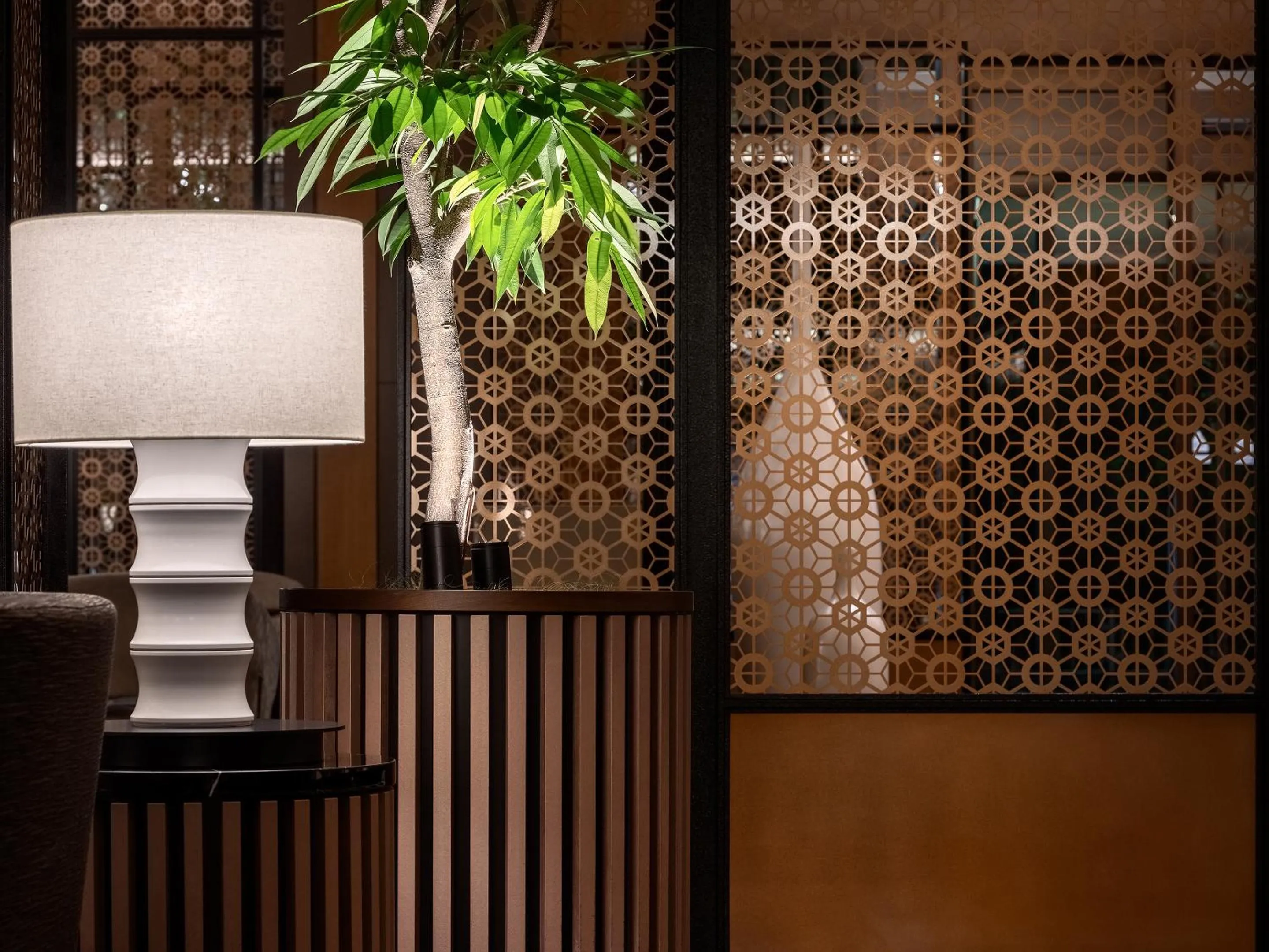 Decorative detail in Hotel The Celestine Tokyo Shiba