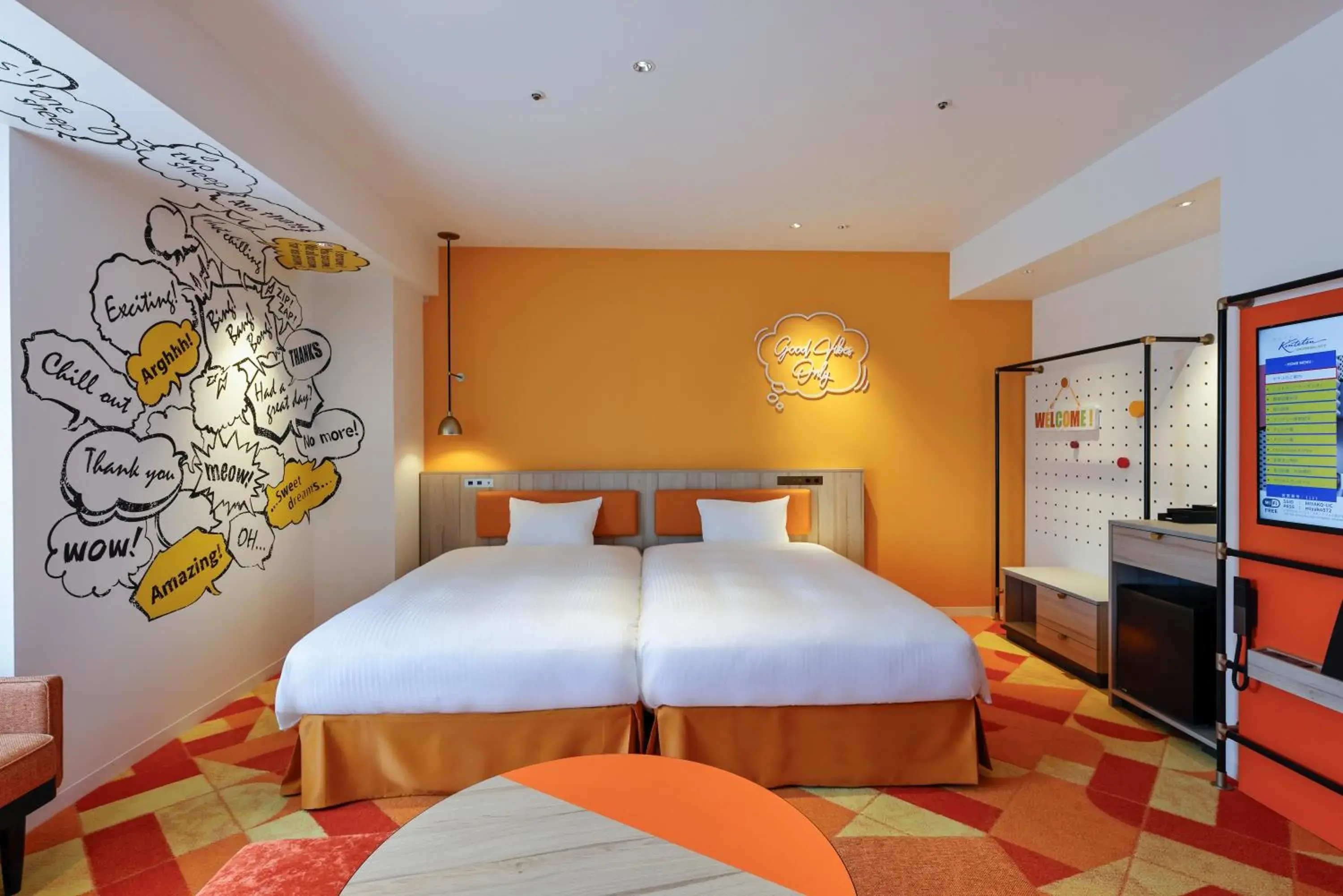 Bed in Hotel Kintetsu Universal City Bed in Hotel Kintetsu Universal City