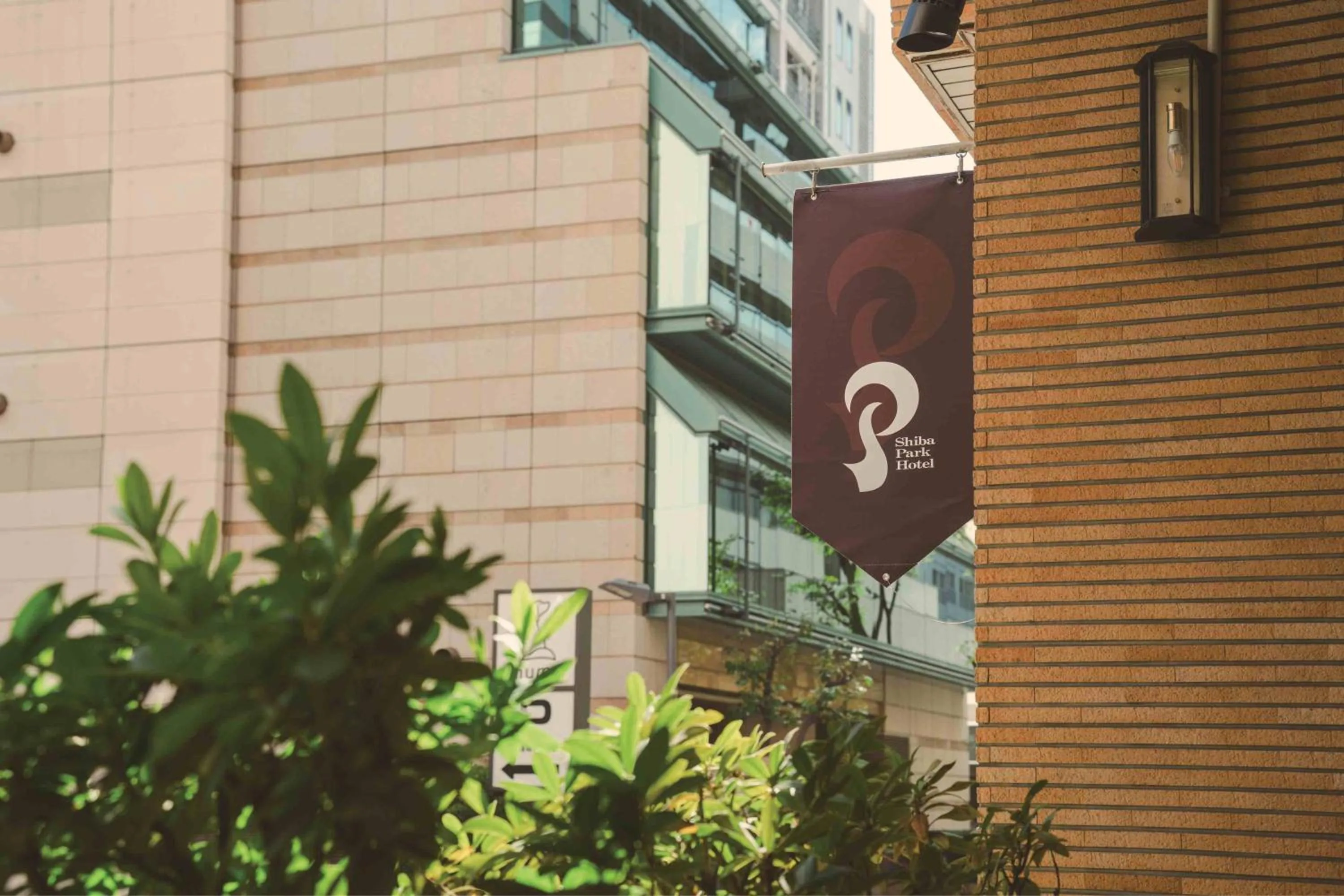 Property building in Shiba Park Hotel