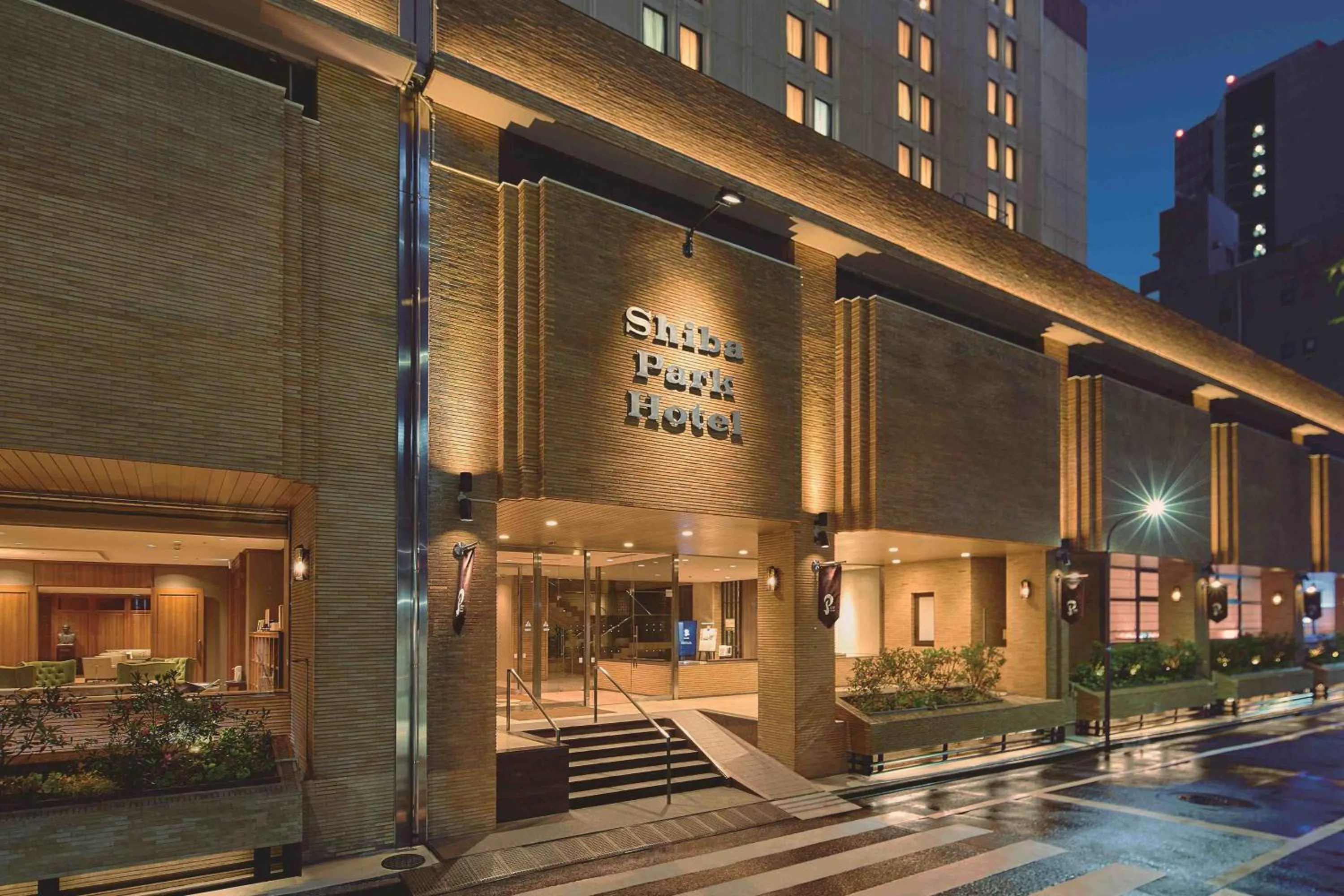 Property building in Shiba Park Hotel