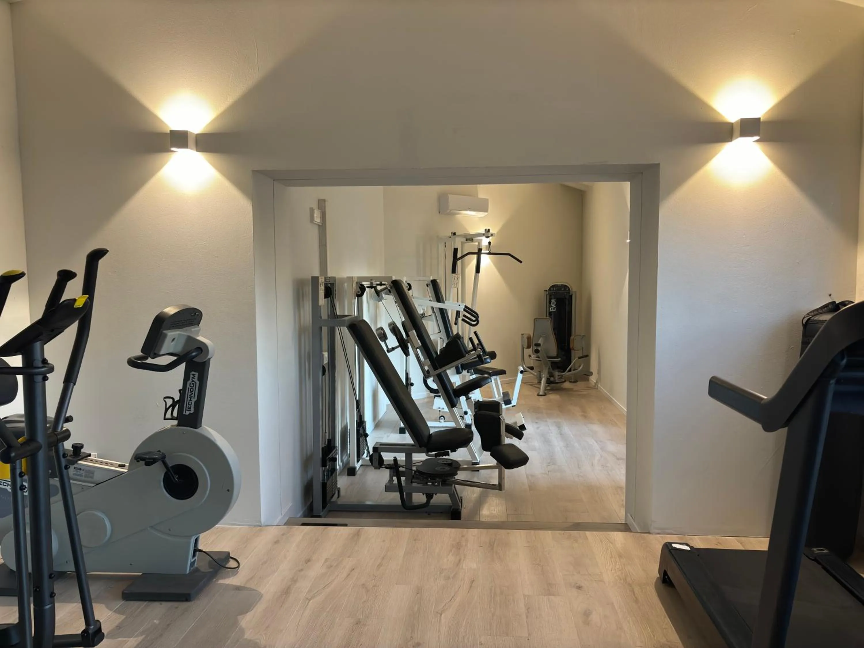 Fitness centre/facilities in Hotel Villa Luppis