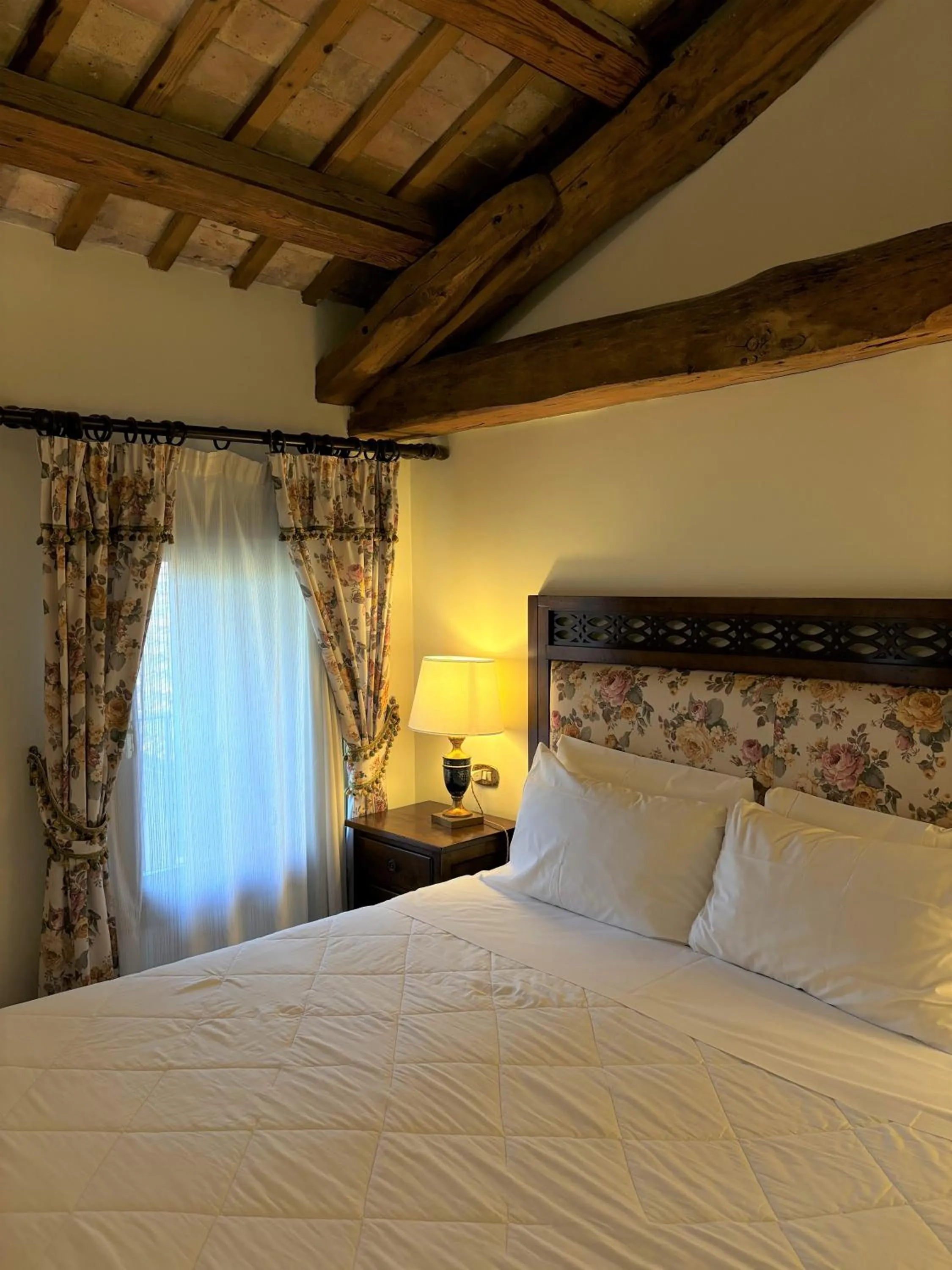 Bed in Hotel Villa Luppis