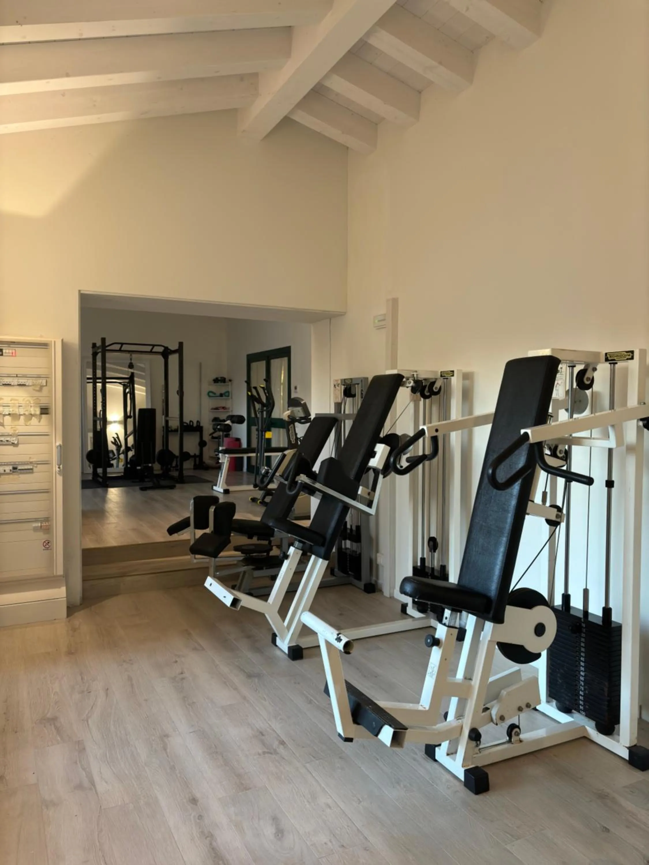 Fitness centre/facilities in Hotel Villa Luppis