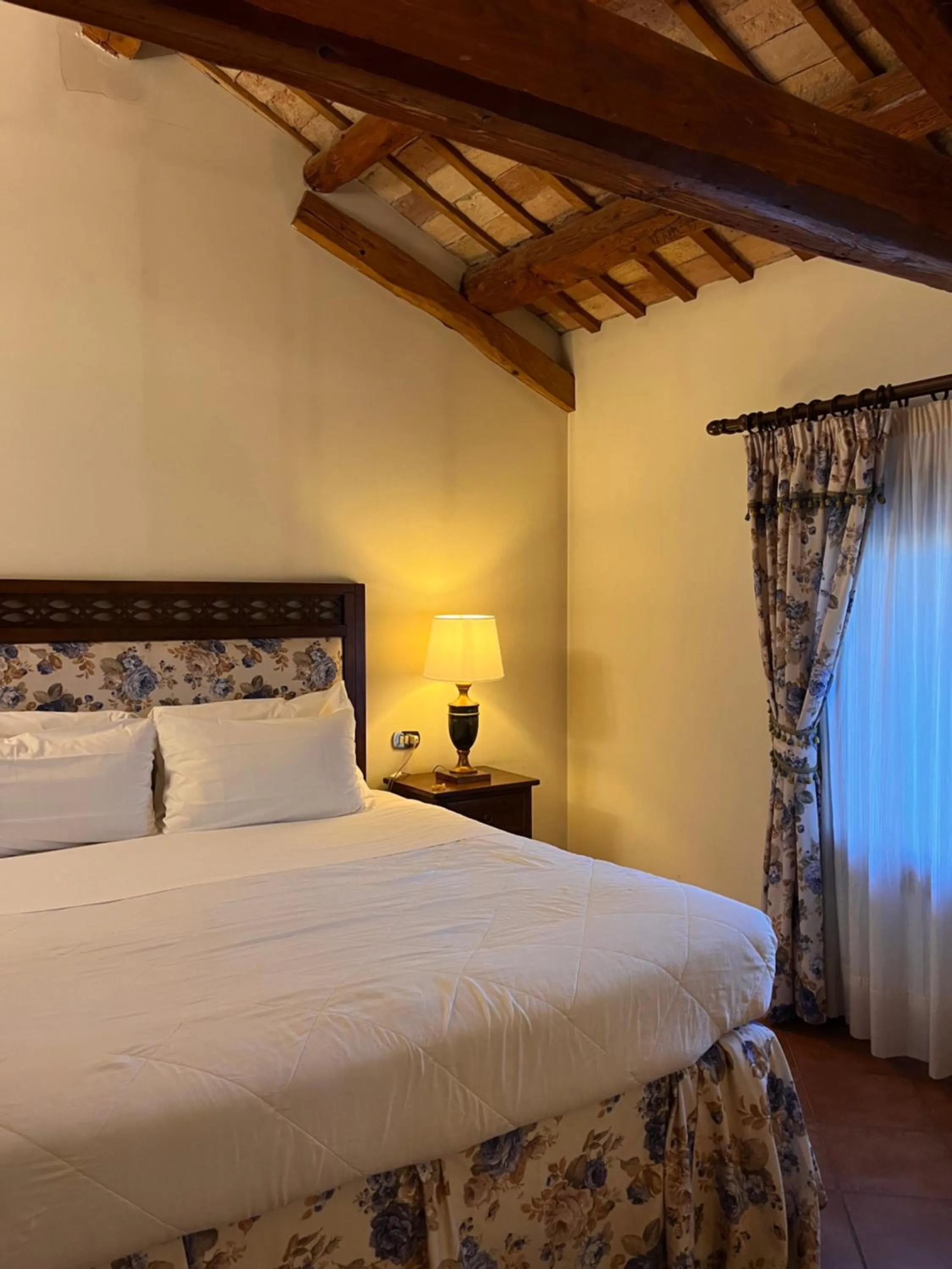 Bed in Hotel Villa Luppis