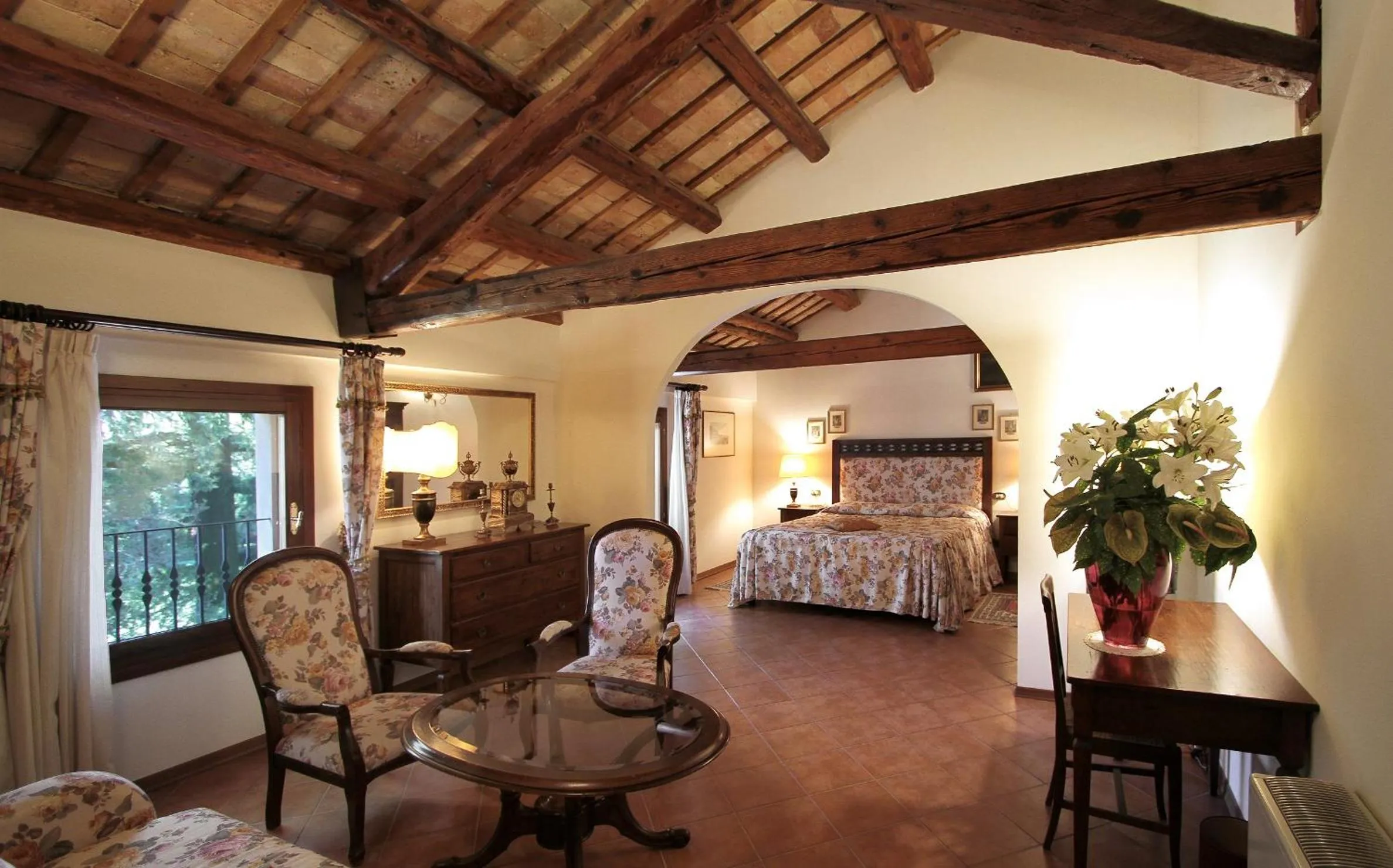 Bedroom, Bed in Hotel Villa Luppis