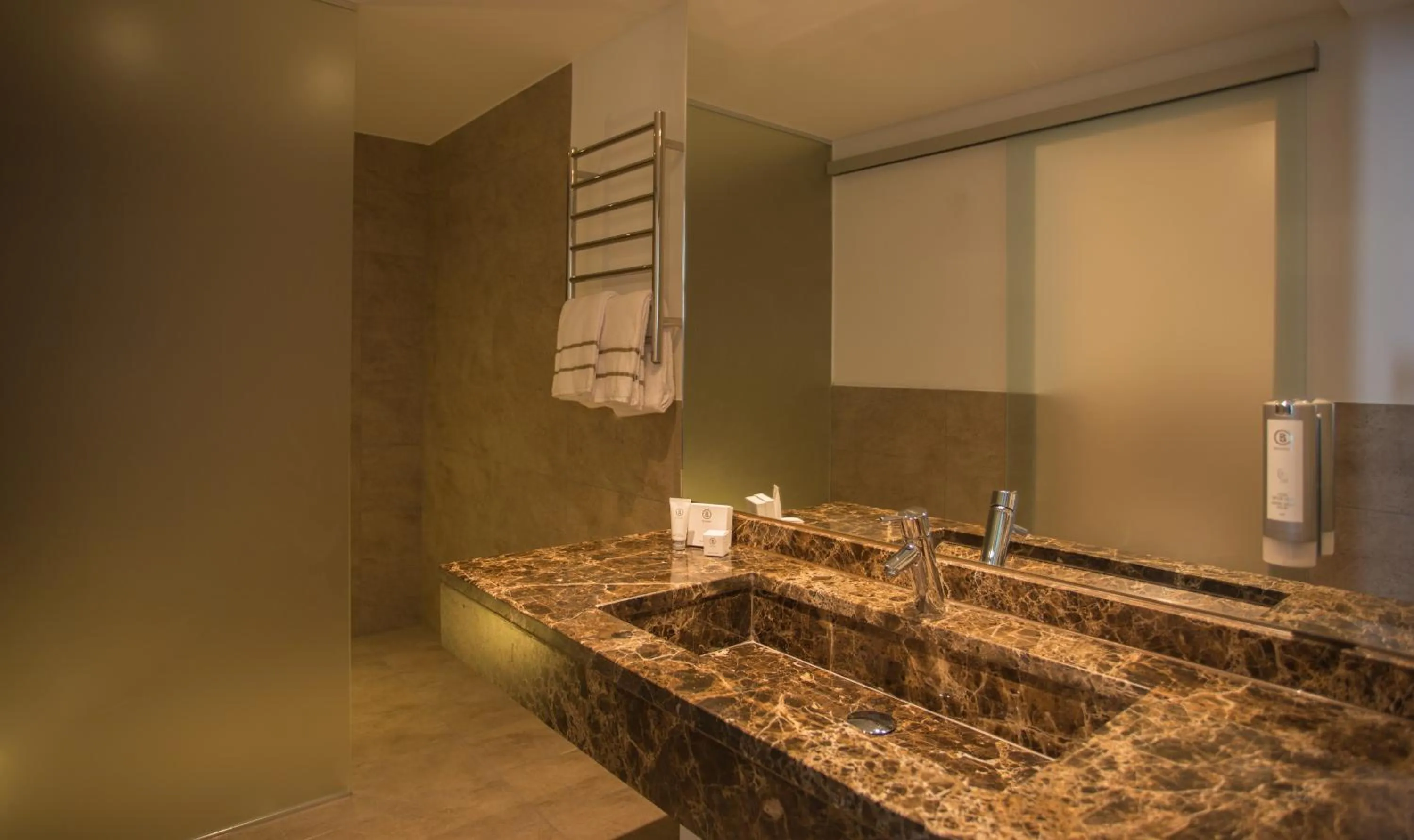 Bathroom in Hotel absolute