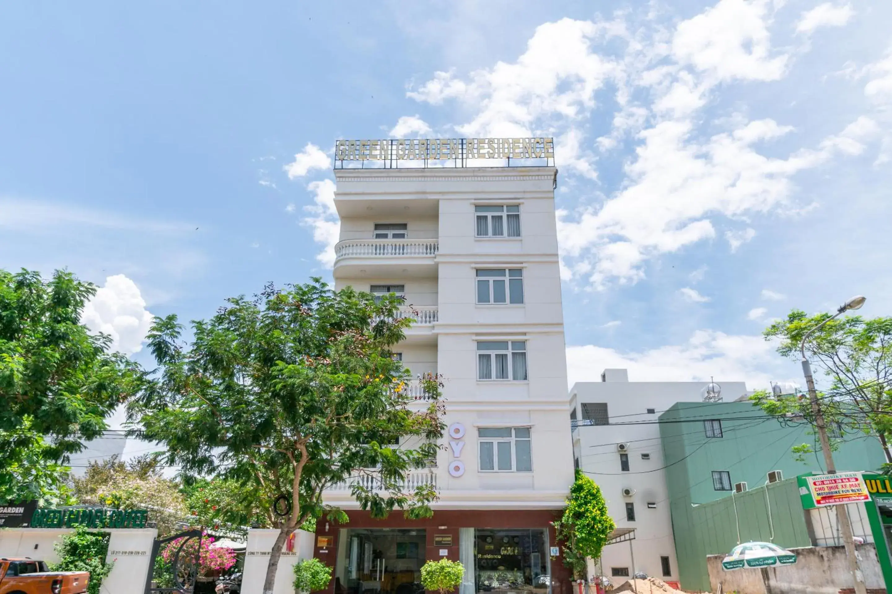 Facade/entrance in Green Garden Residence Hotel Facade/entrance in Green Garden Residence Hotel