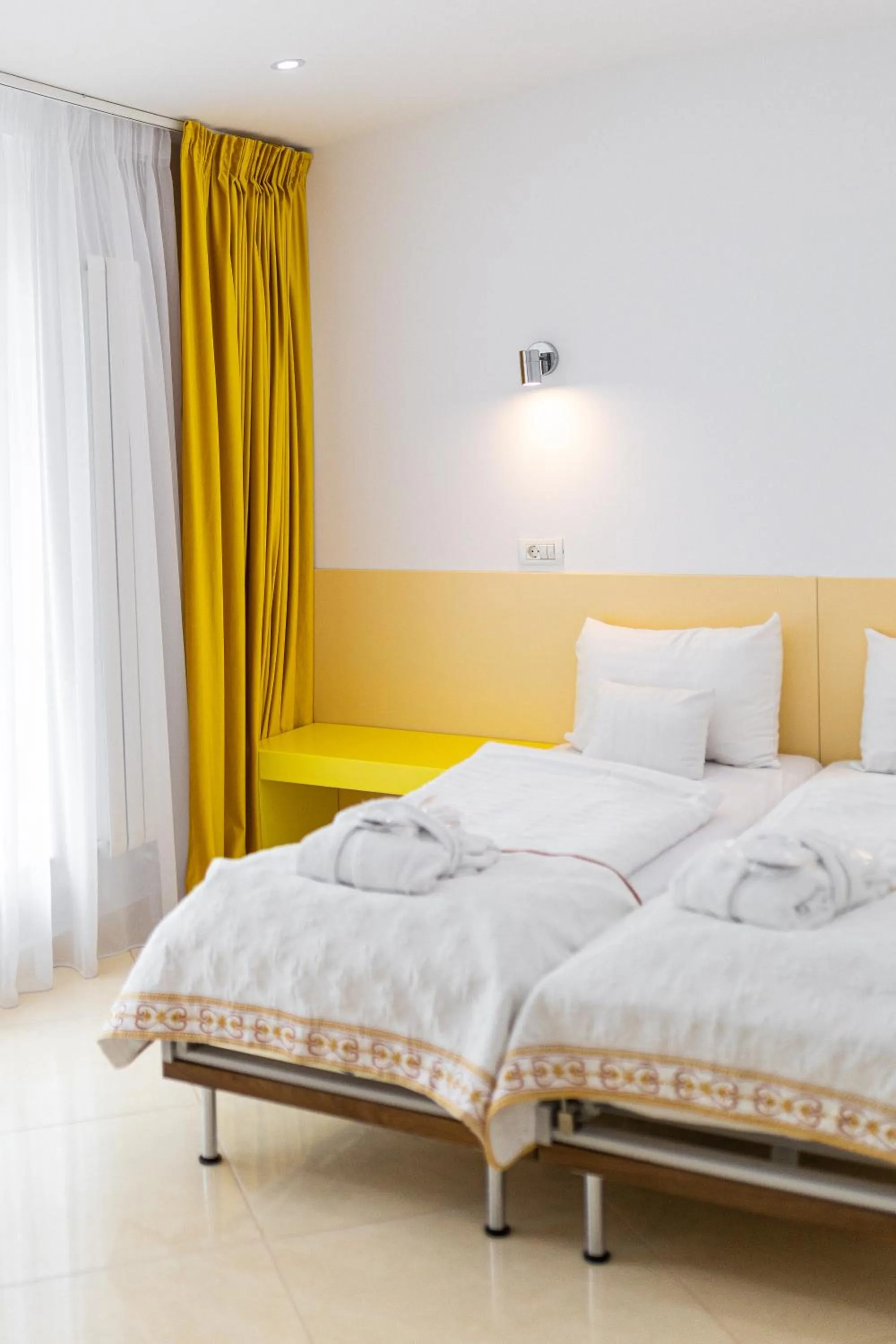 Bed in Christina Hotel