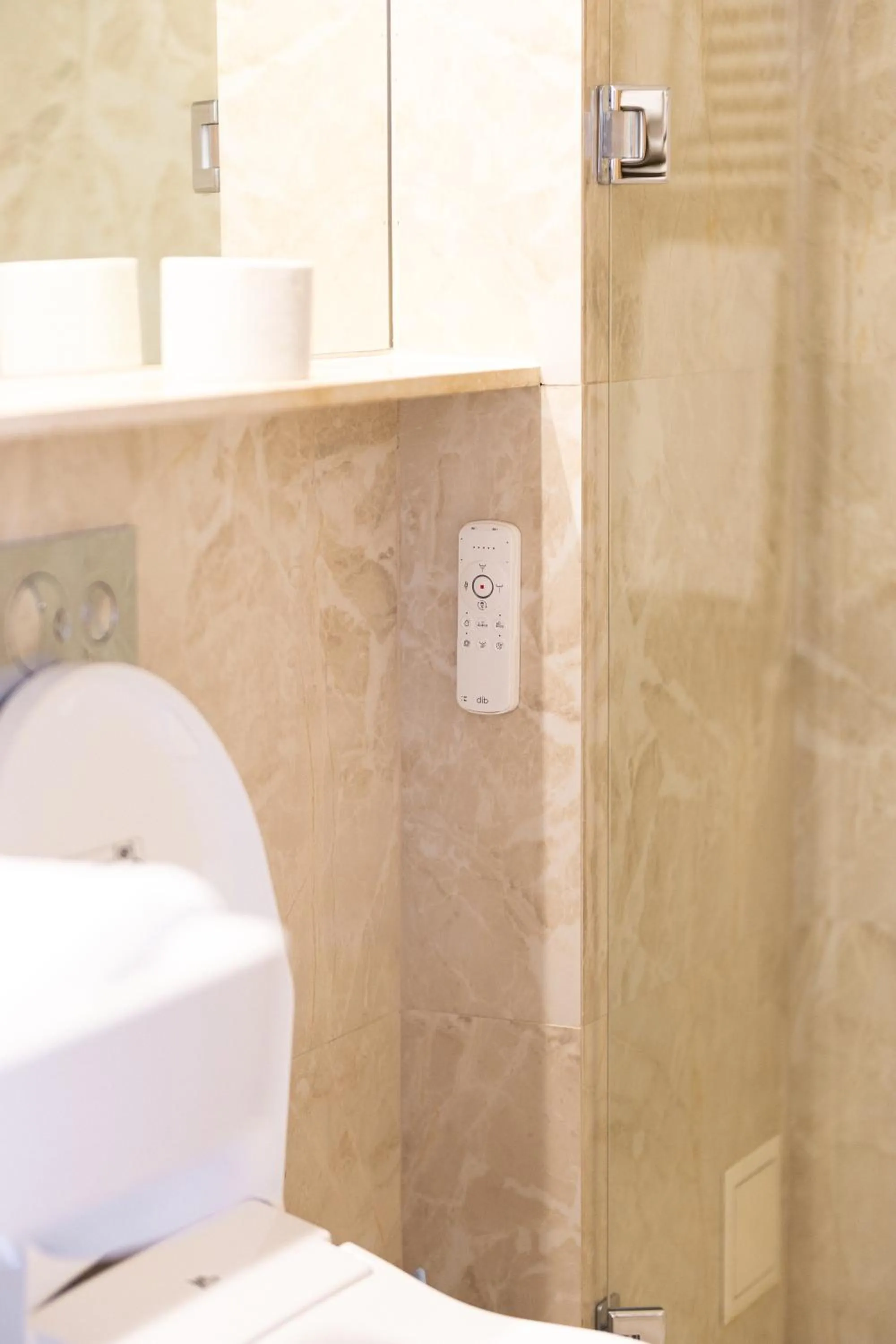 Shower in Christina Hotel