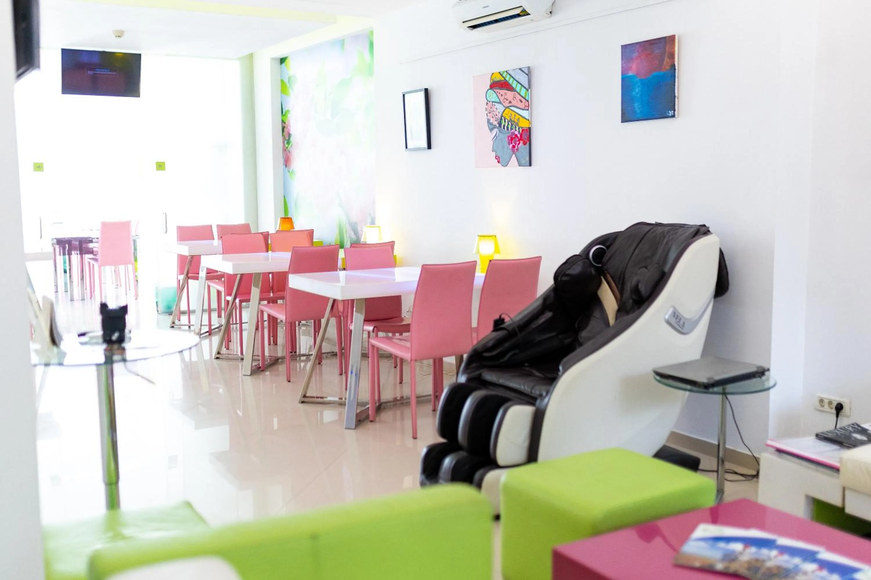 Living room in Christina Hotel