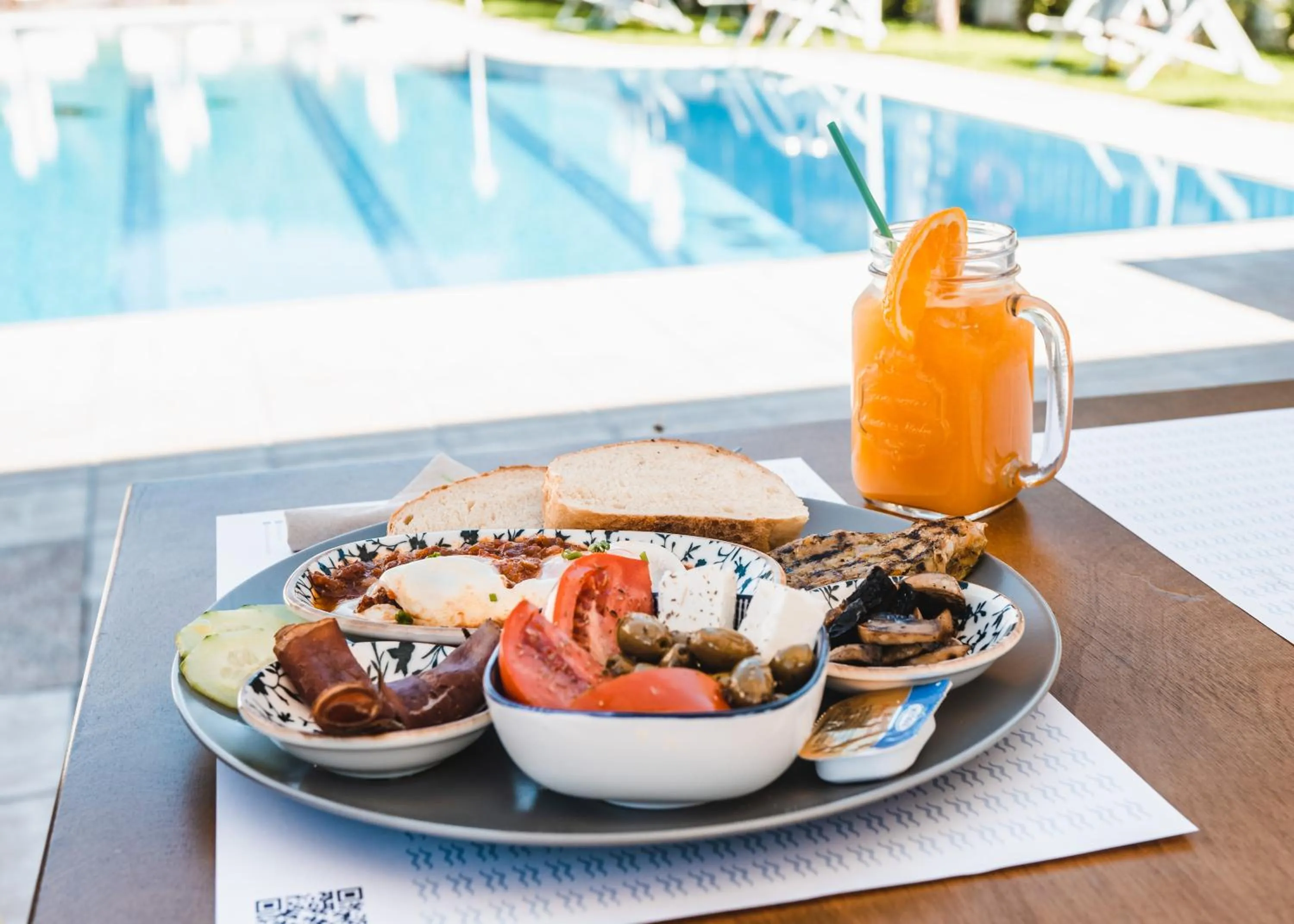 Breakfast in Dominoes Corfu