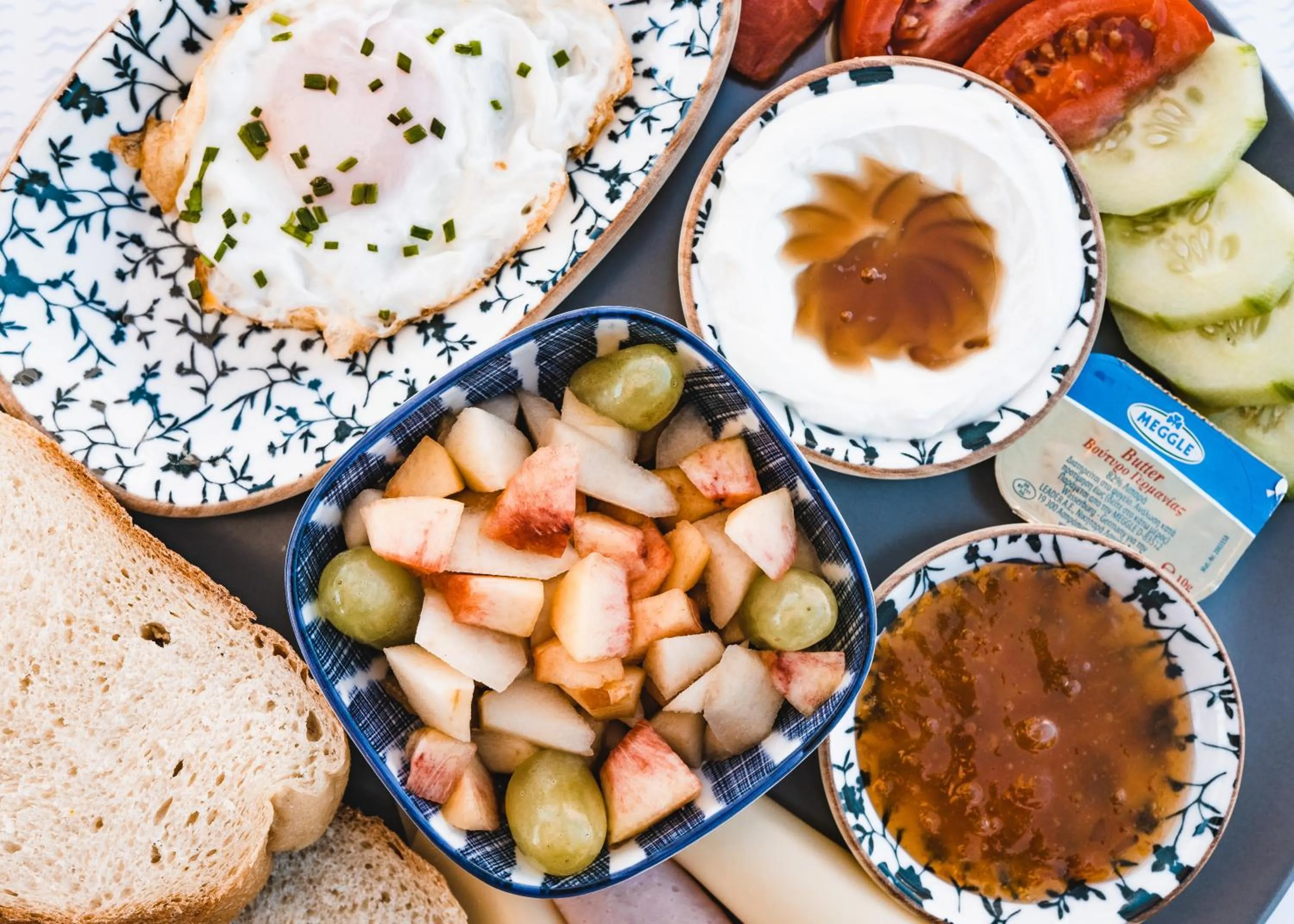 Breakfast in Dominoes Corfu