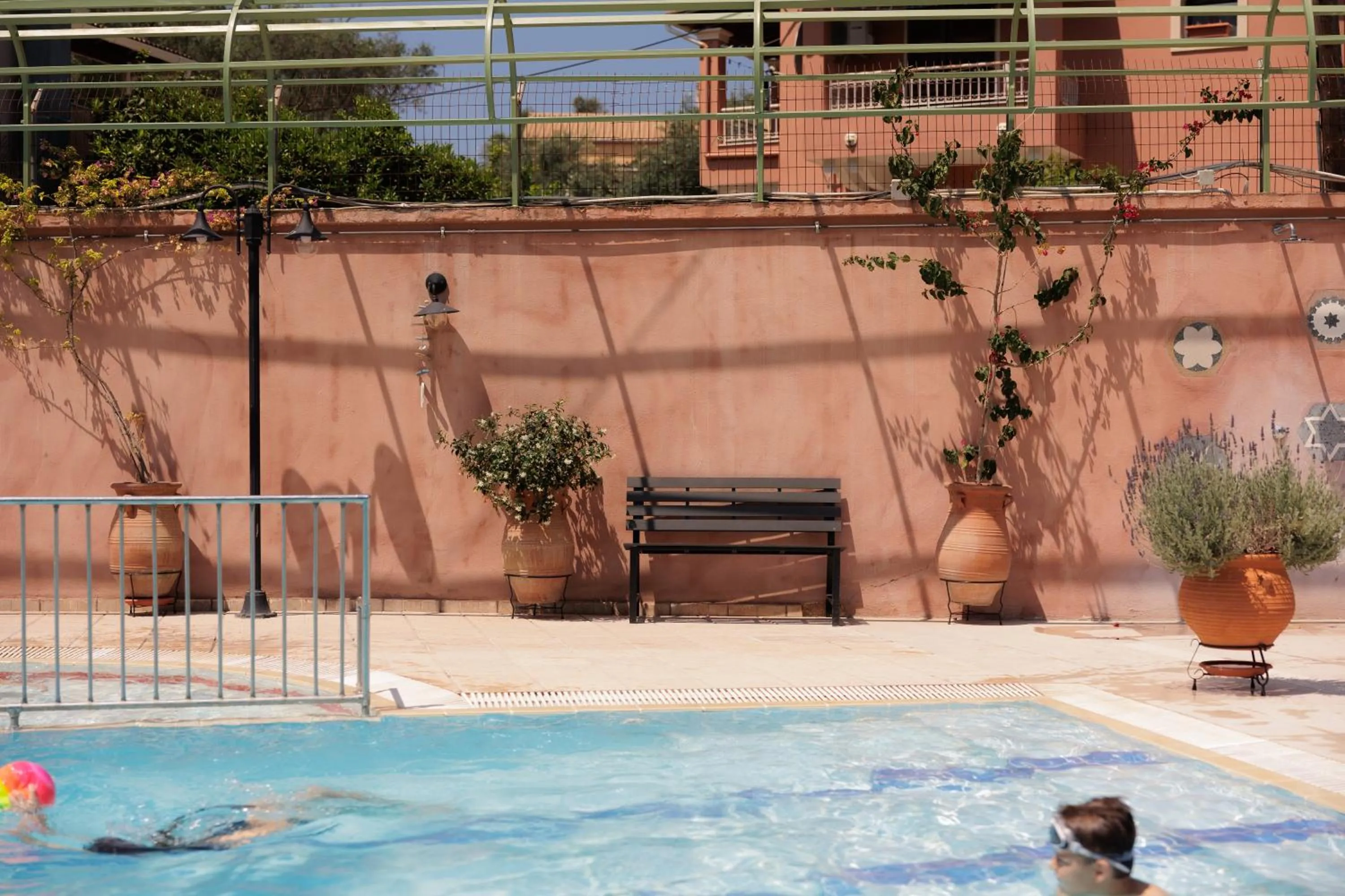 Swimming pool in Dominoes Corfu