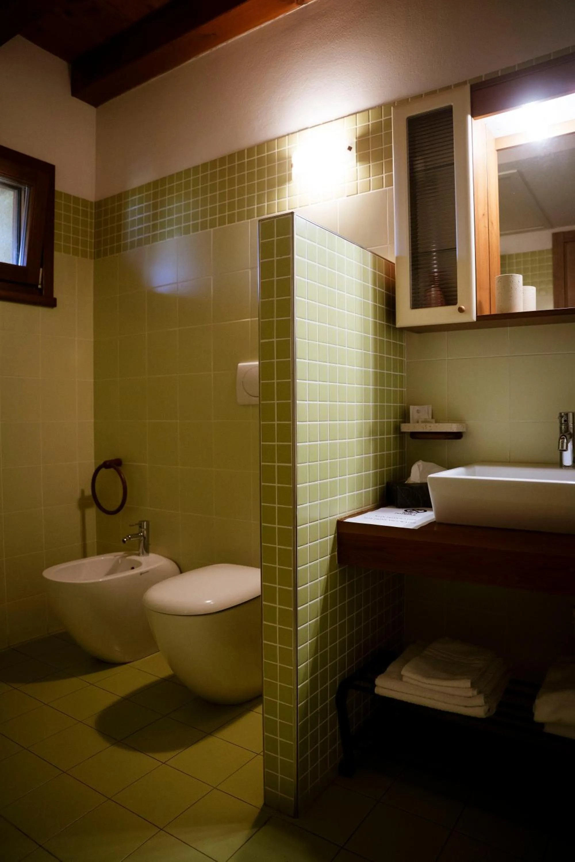 Shower in Tenuta Aganis