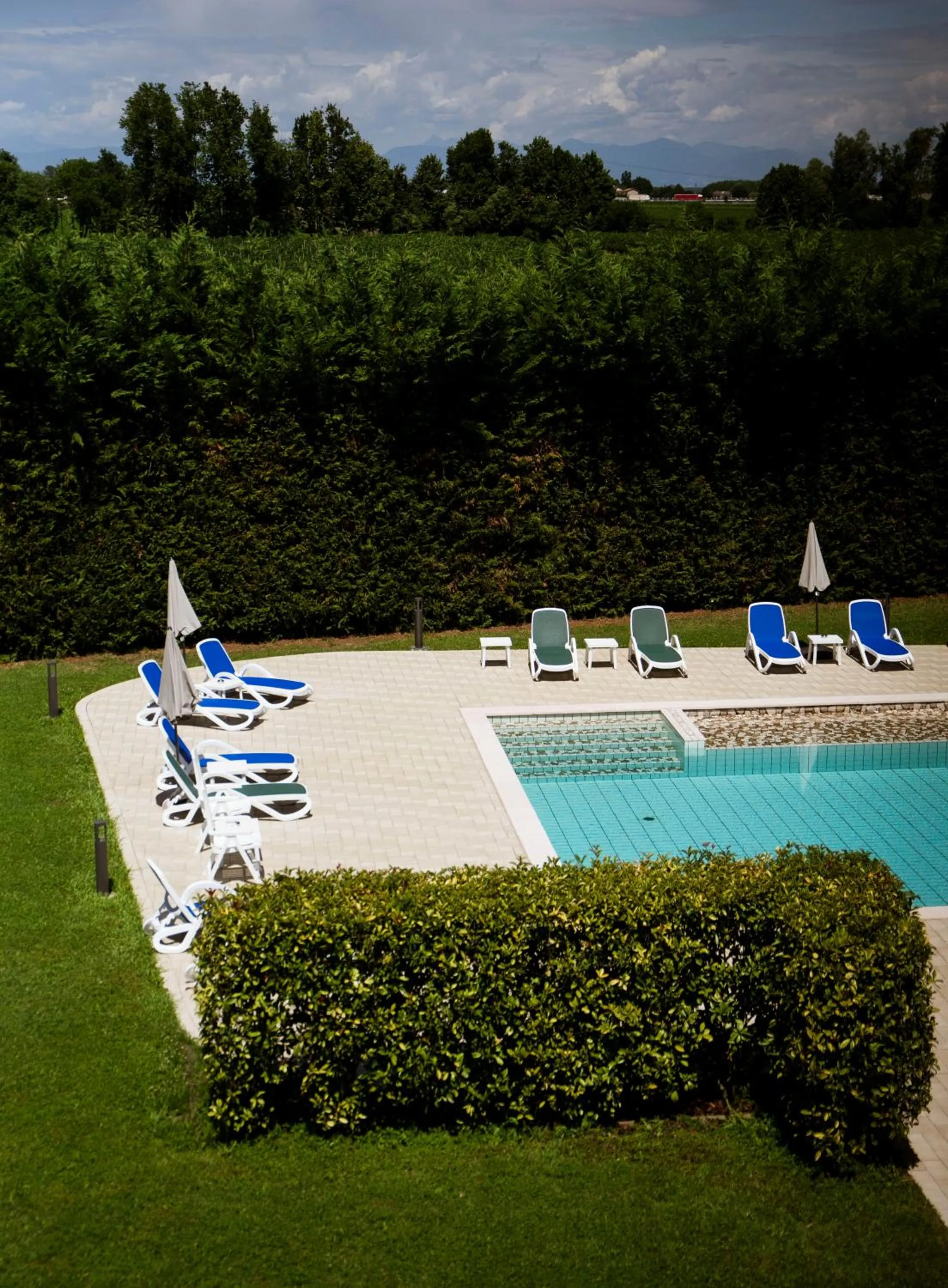 Swimming pool in Tenuta Aganis