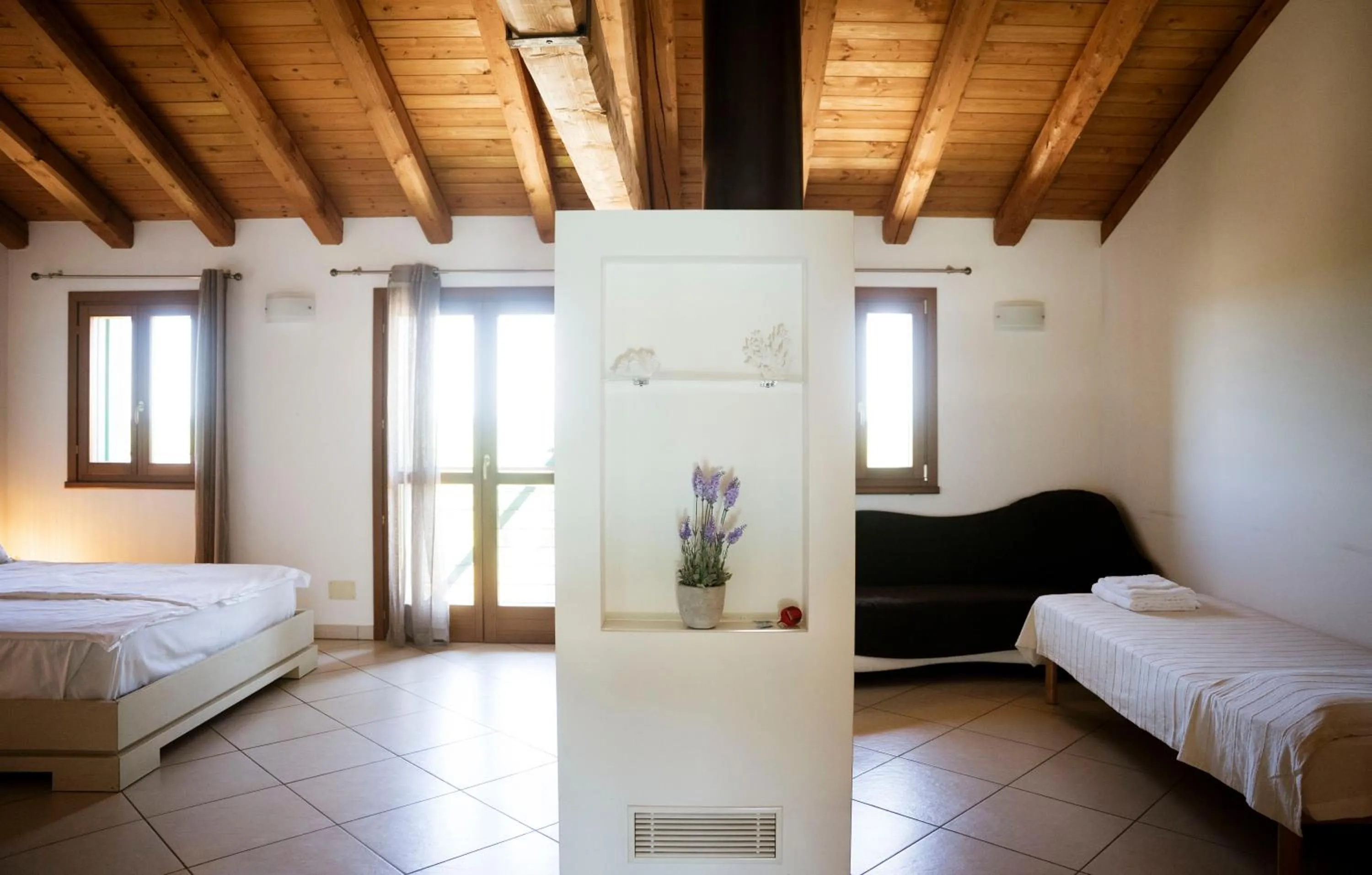 Bed in Tenuta Aganis