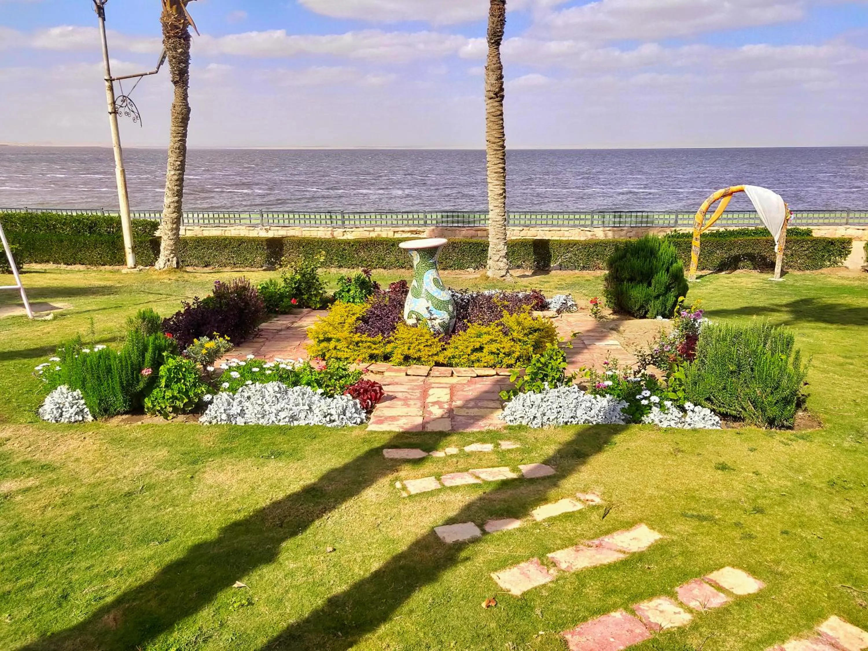 Garden in Fayoum Hotel