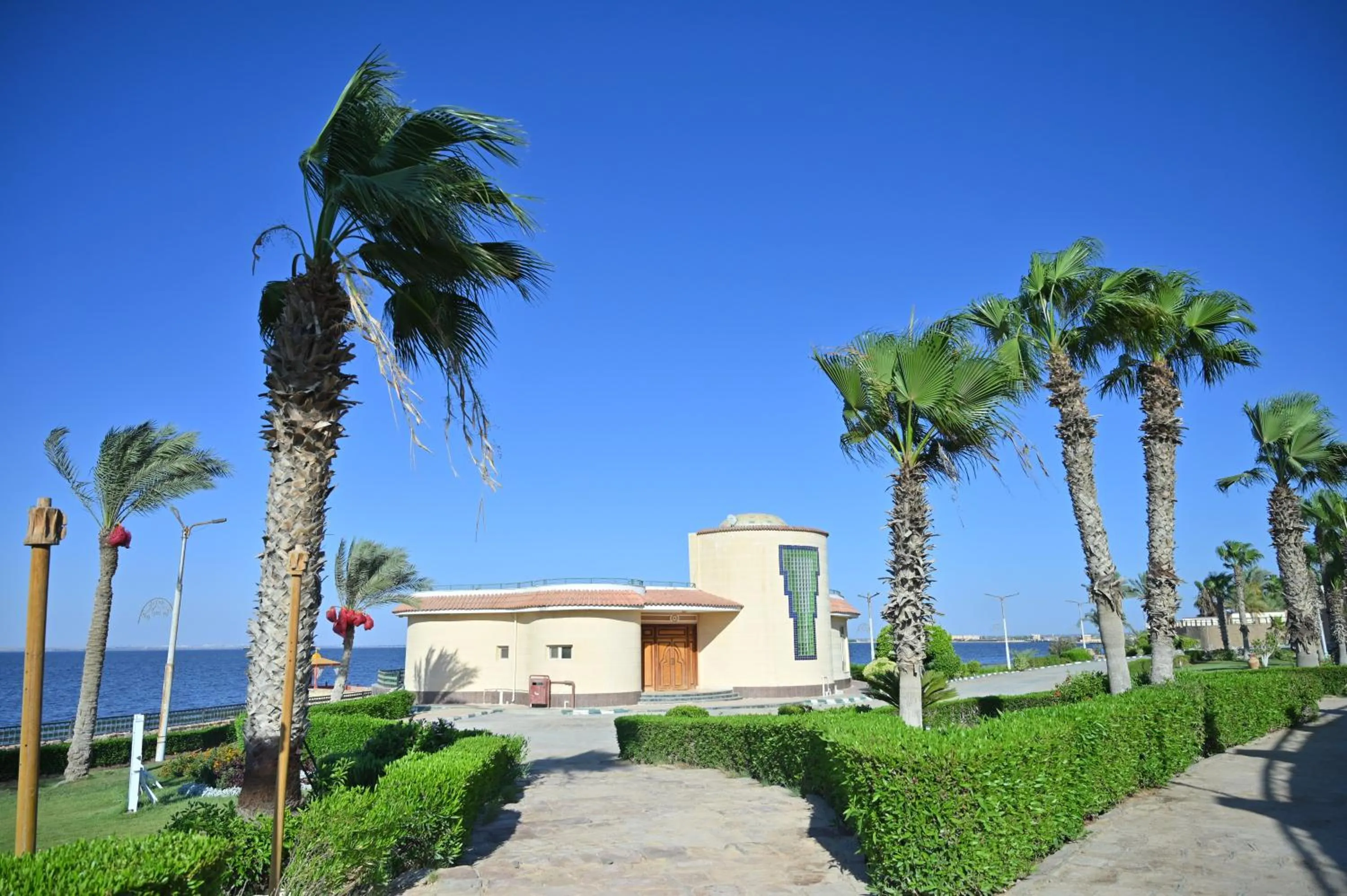 Garden in Fayoum Hotel