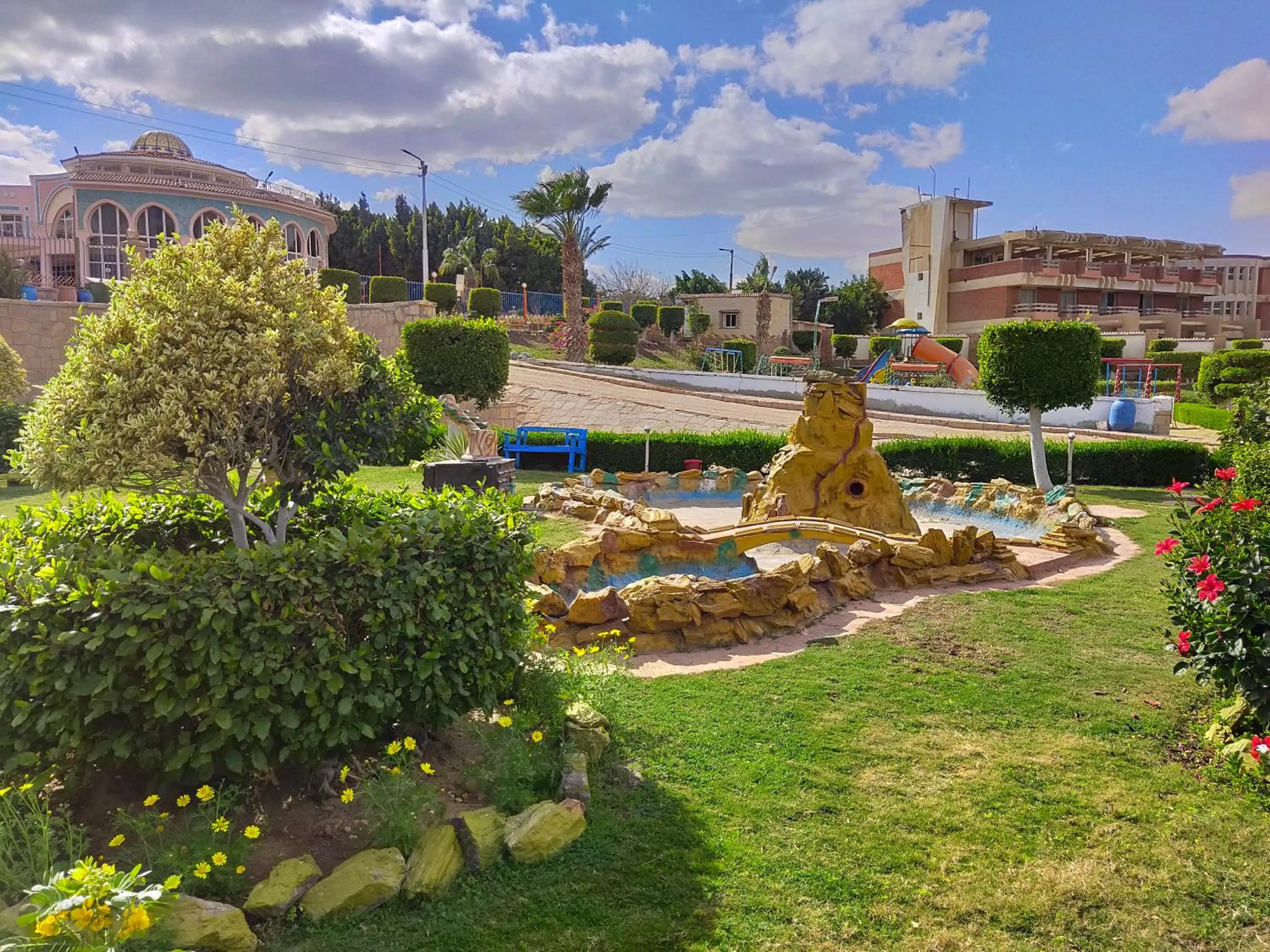 Garden in Fayoum Hotel
