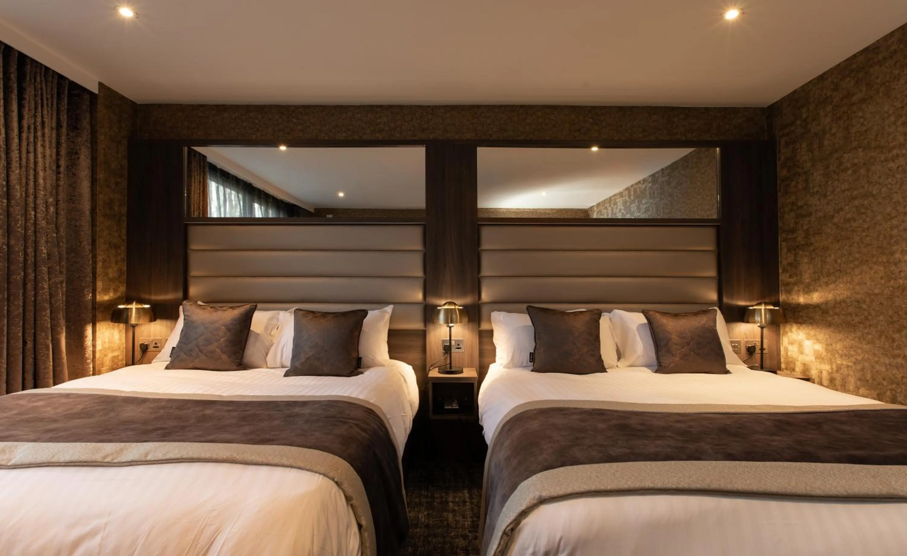 Bed in Carlton Hotel