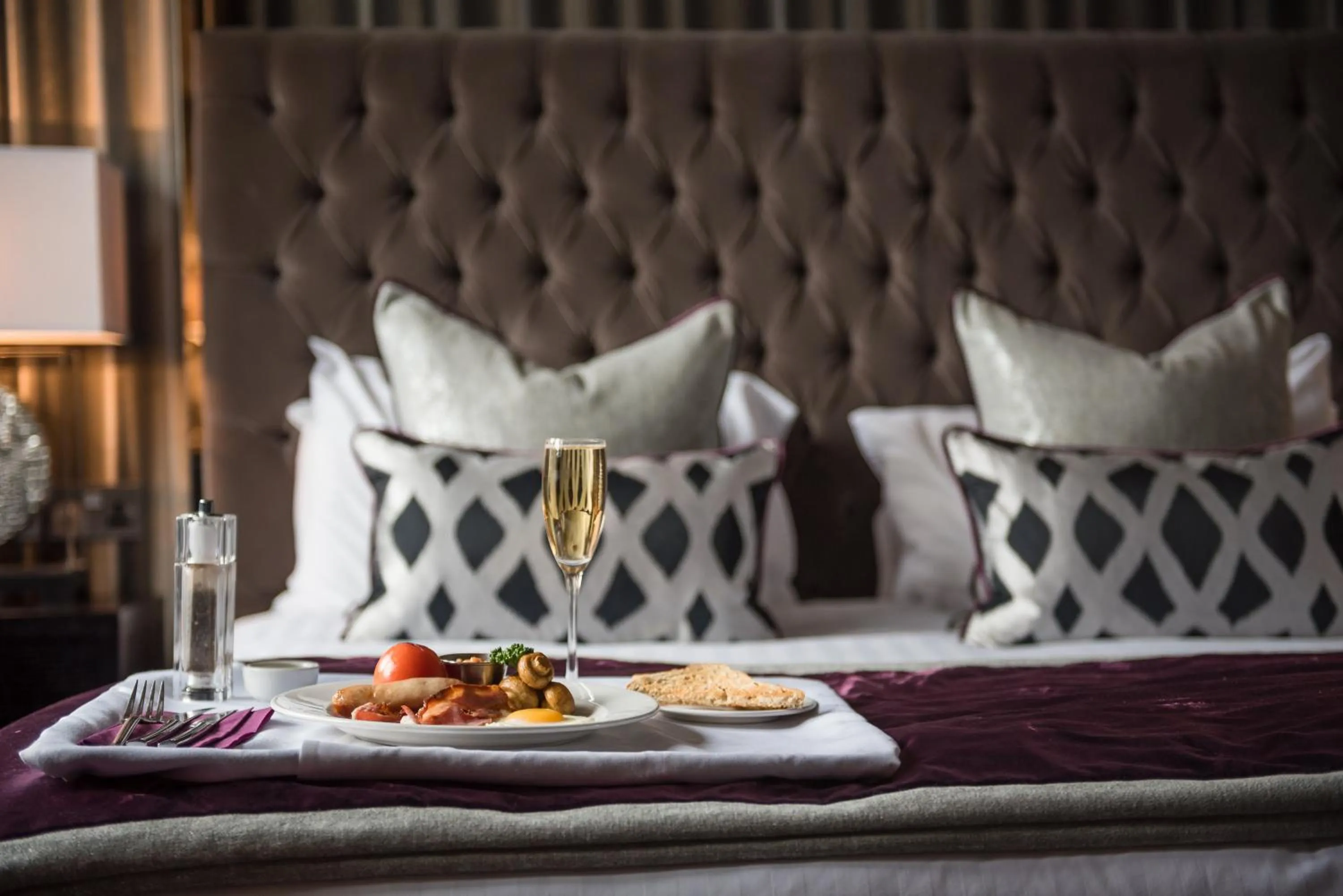 Bed in Carlton Hotel