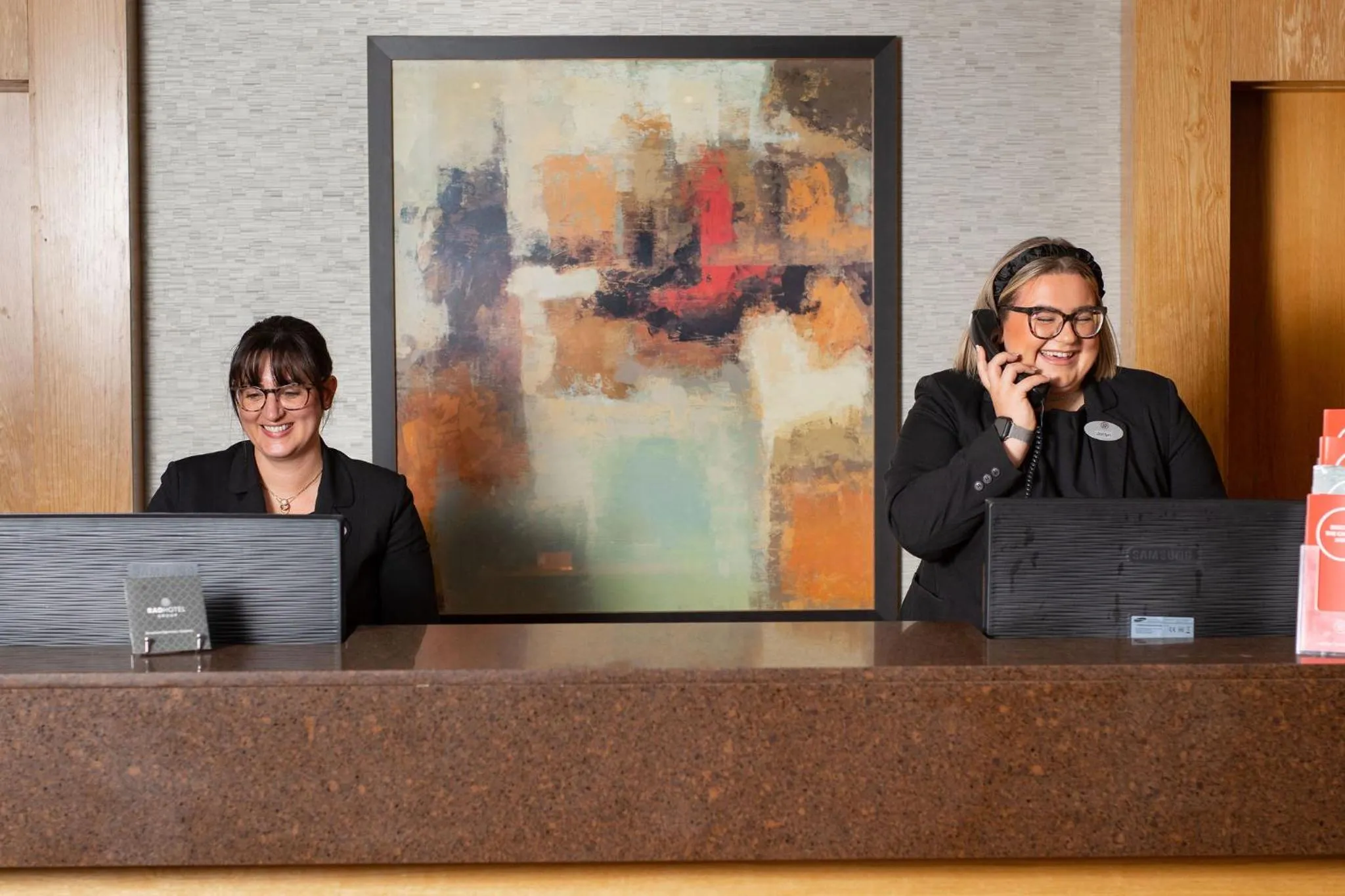 Staff in Carlton Hotel