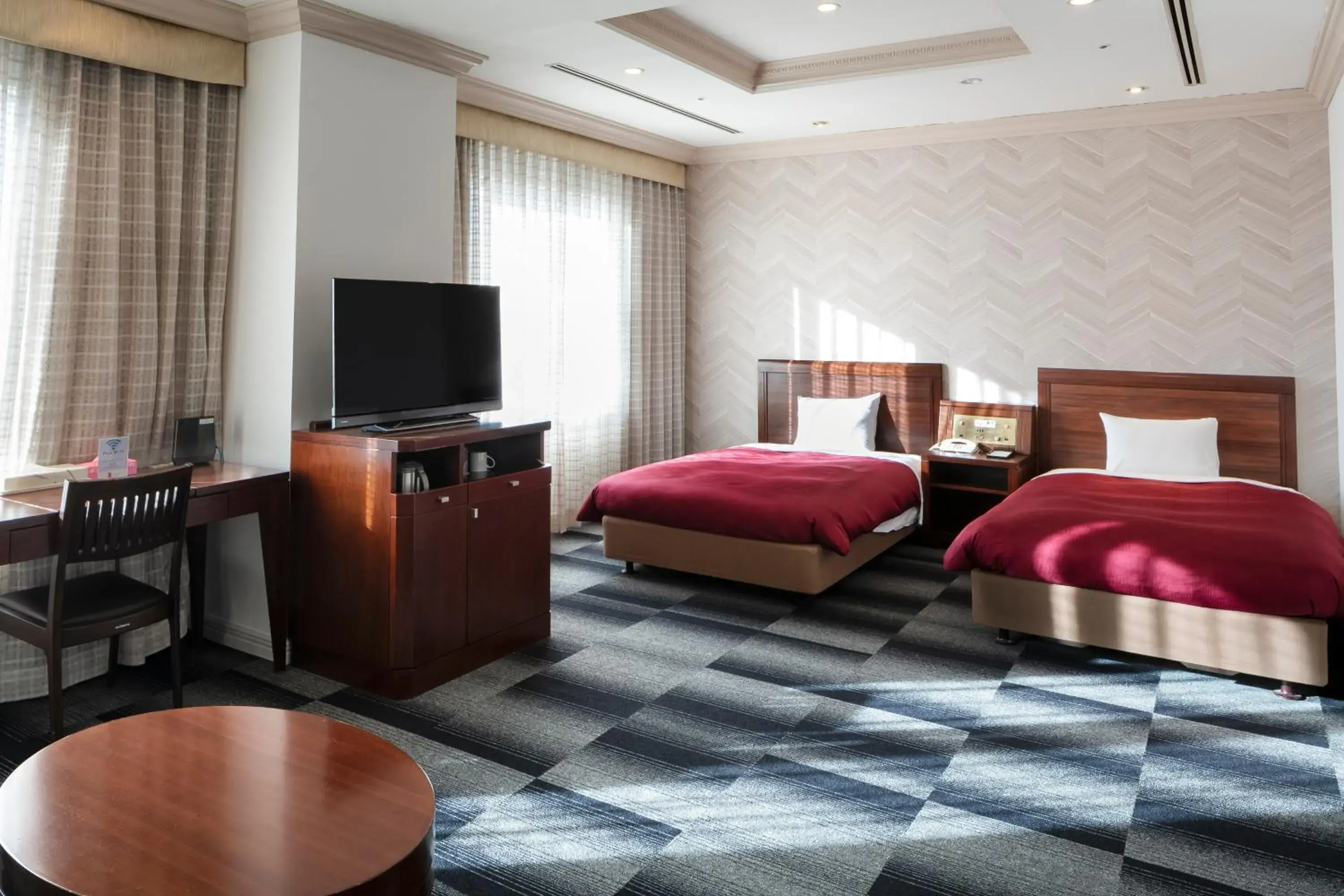 Bed in Narita Gateway Hotel Bed in Narita Gateway Hotel