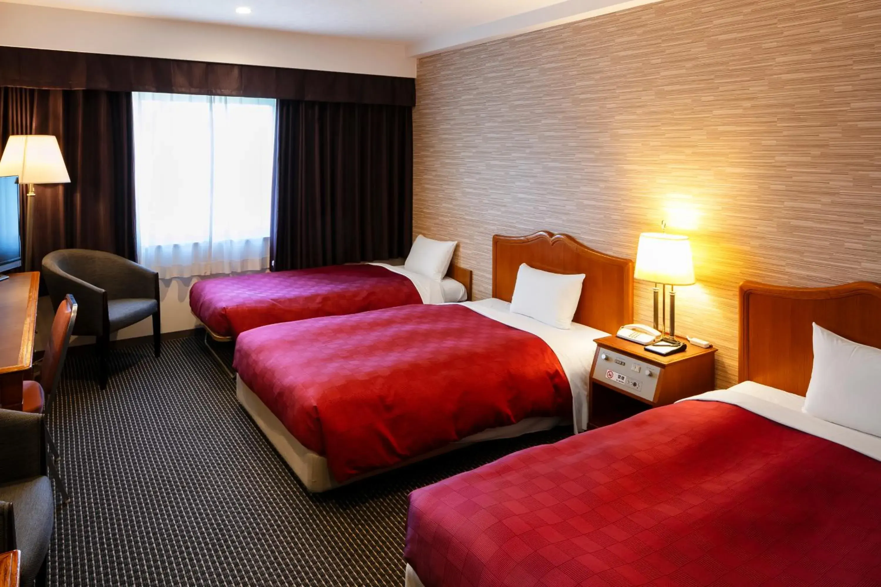 Bed in Narita Gateway Hotel Bed in Narita Gateway Hotel