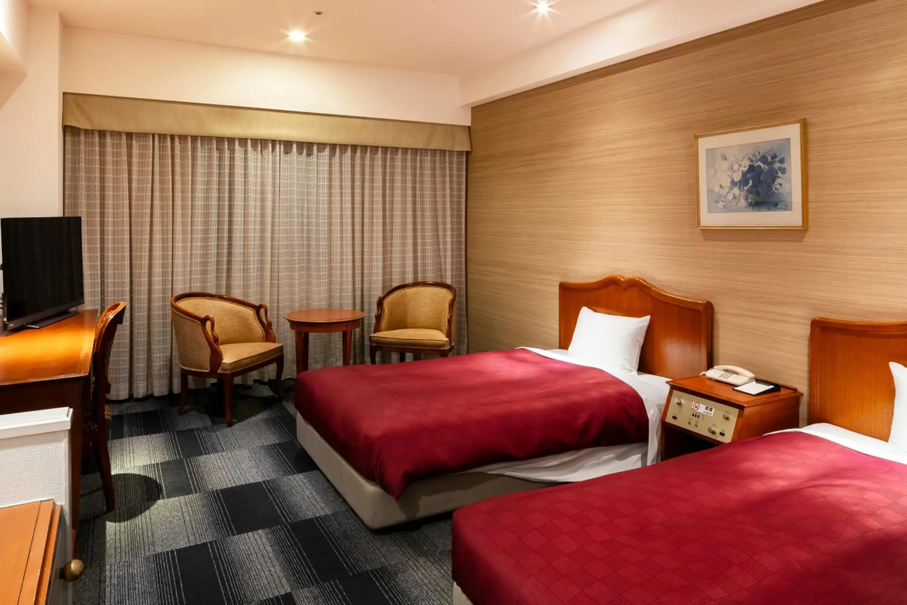 Bed in Narita Gateway Hotel Bed in Narita Gateway Hotel