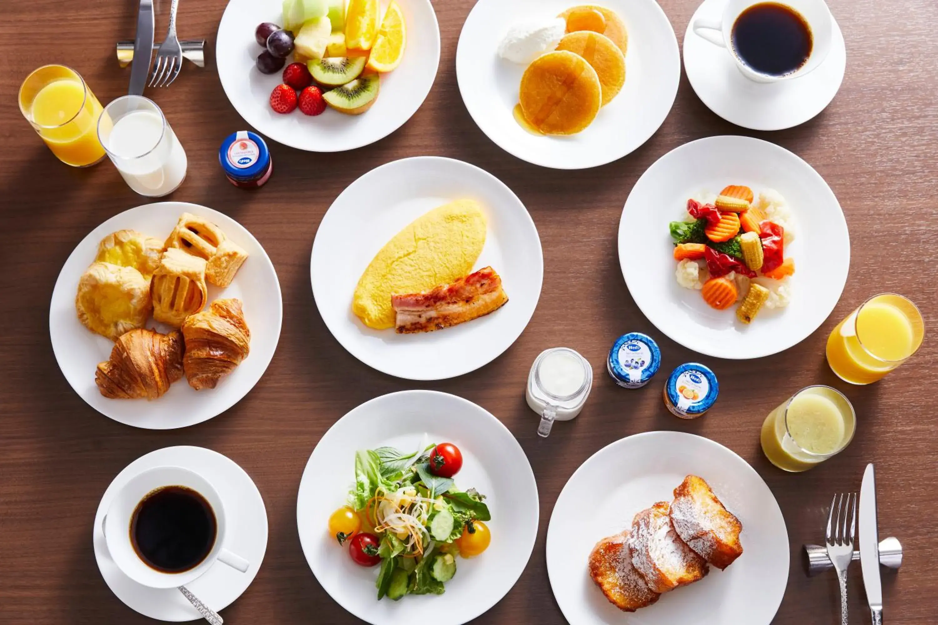 Breakfast in Keio Plaza Hotel Tokyo Breakfast in Keio Plaza Hotel Tokyo