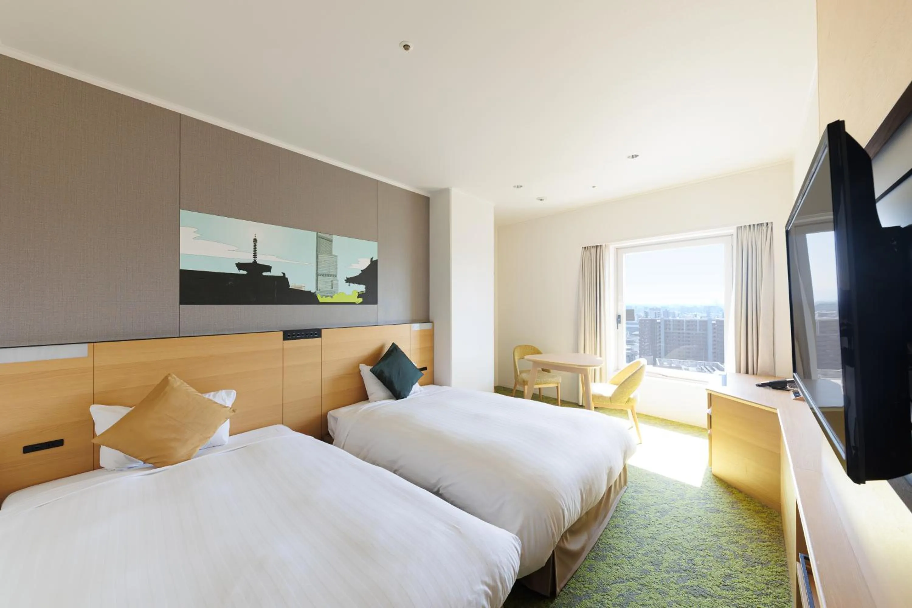 Bed in Miyako City Osaka Tennoji