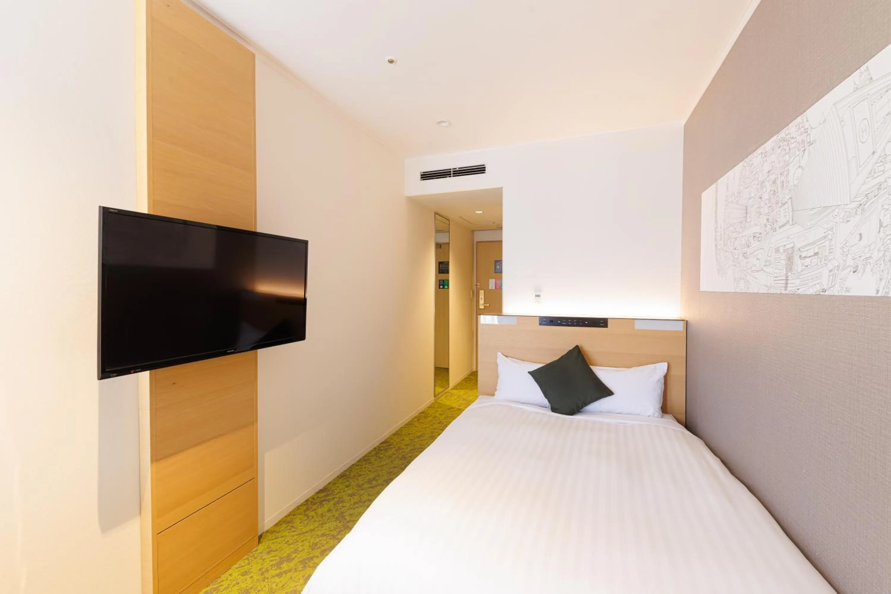 Bed in Miyako City Osaka Tennoji