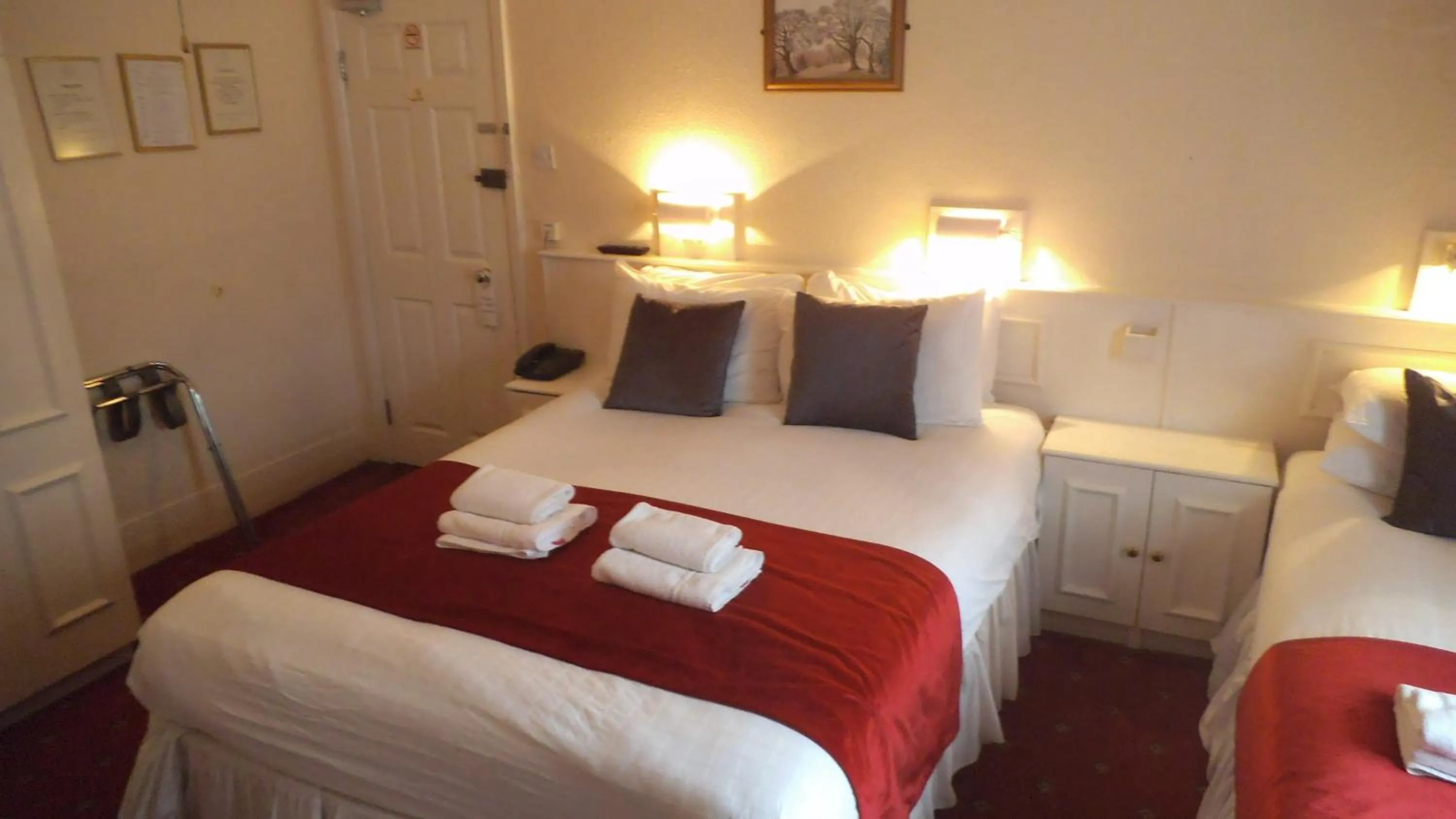 Bed in Arran House Hotel