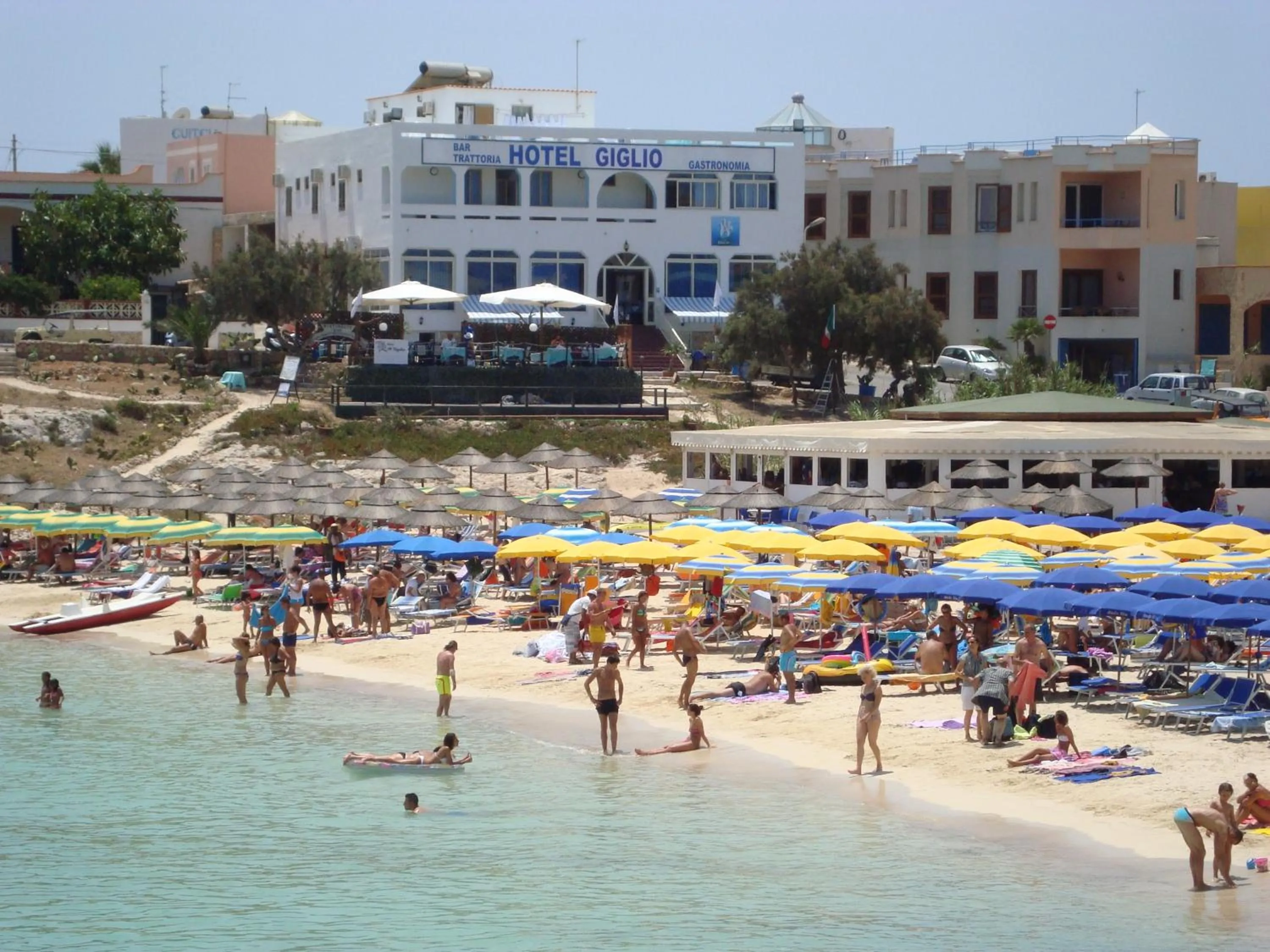 Facade/entrance in Hotel Giglio