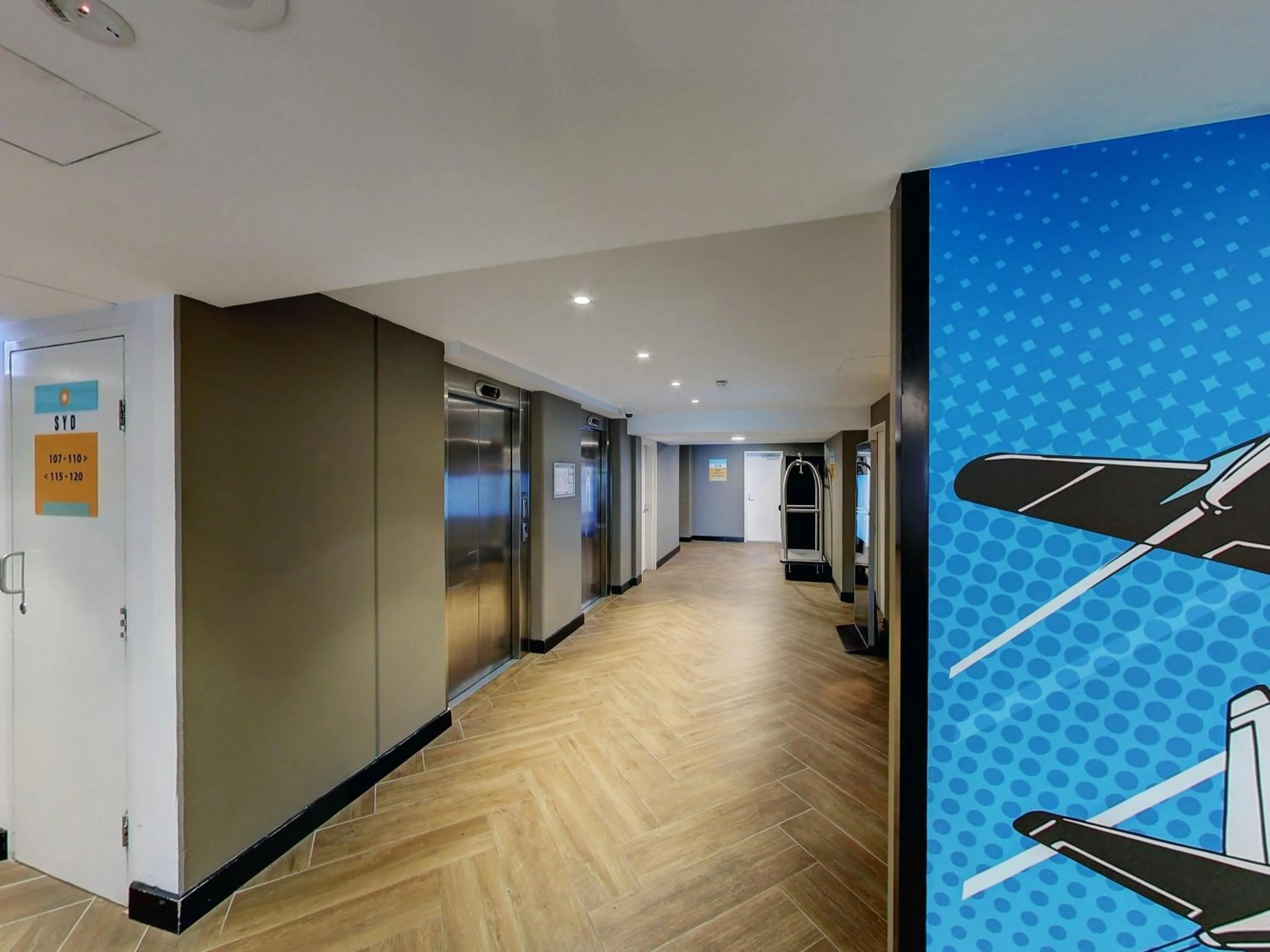 Property building in ibis budget Sydney Airport