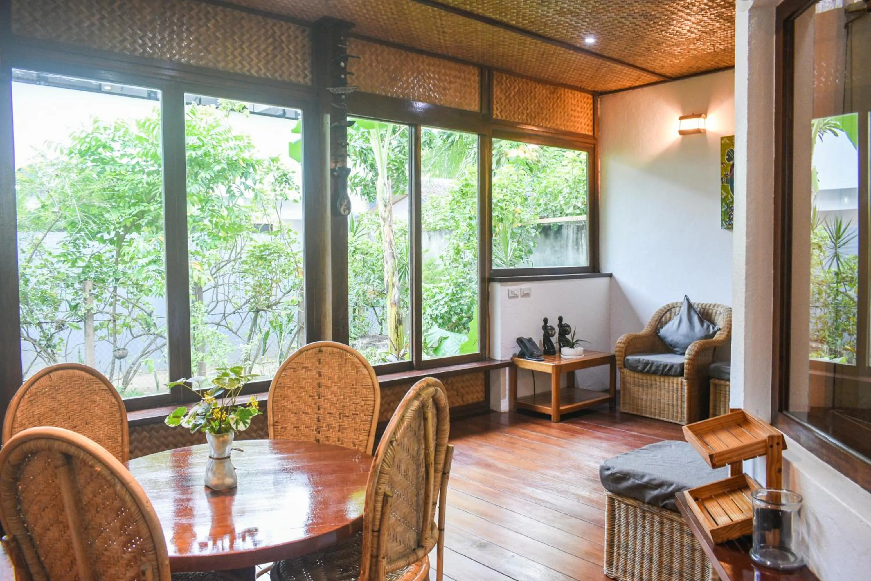 Patio in El Nido Coco Resort