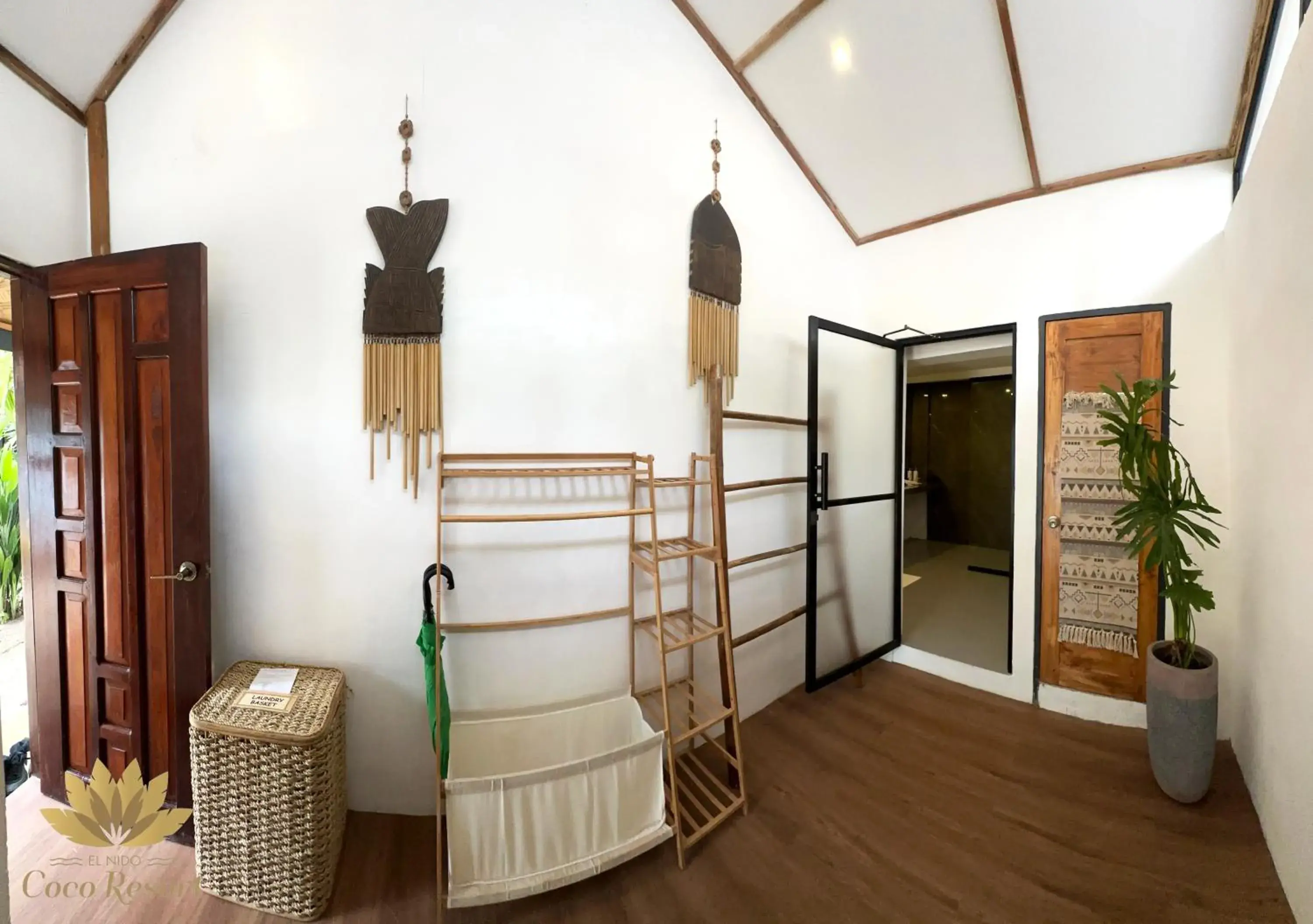 View (from property/room), Bed in El Nido Coco Resort View (from property/room), Bed in El Nido Coco Resort