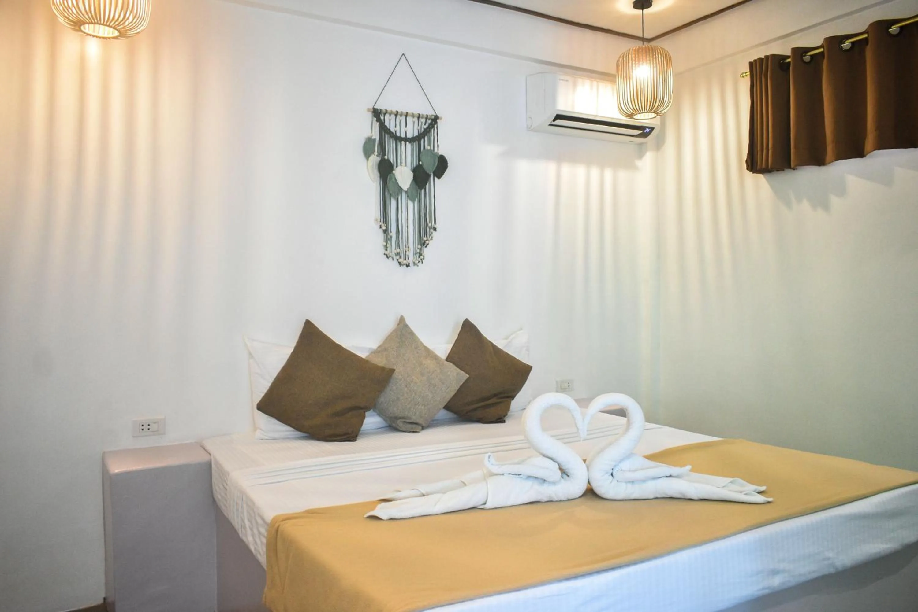 Bed in El Nido Coco Resort