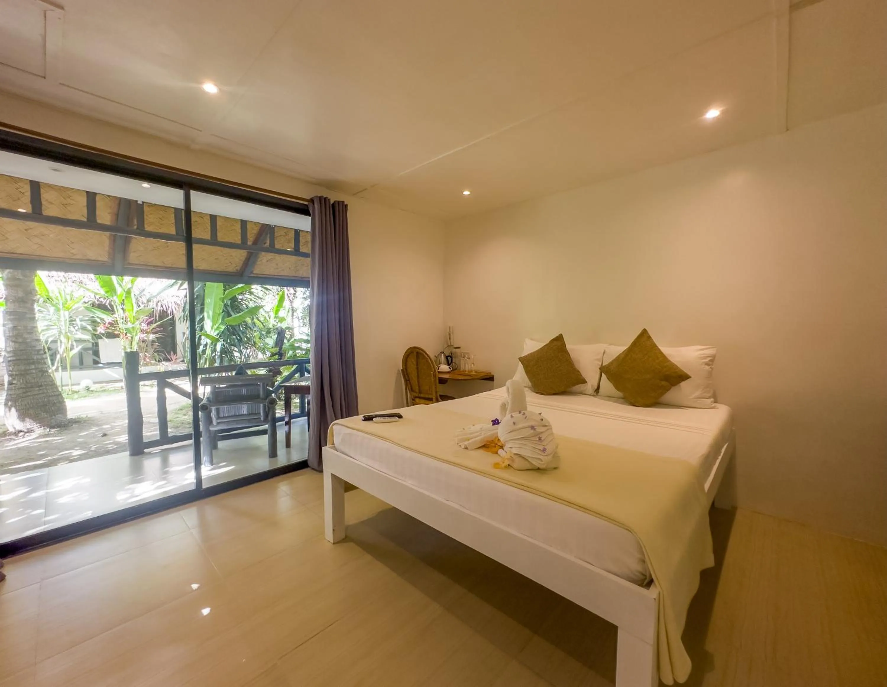Bed in El Nido Coco Resort