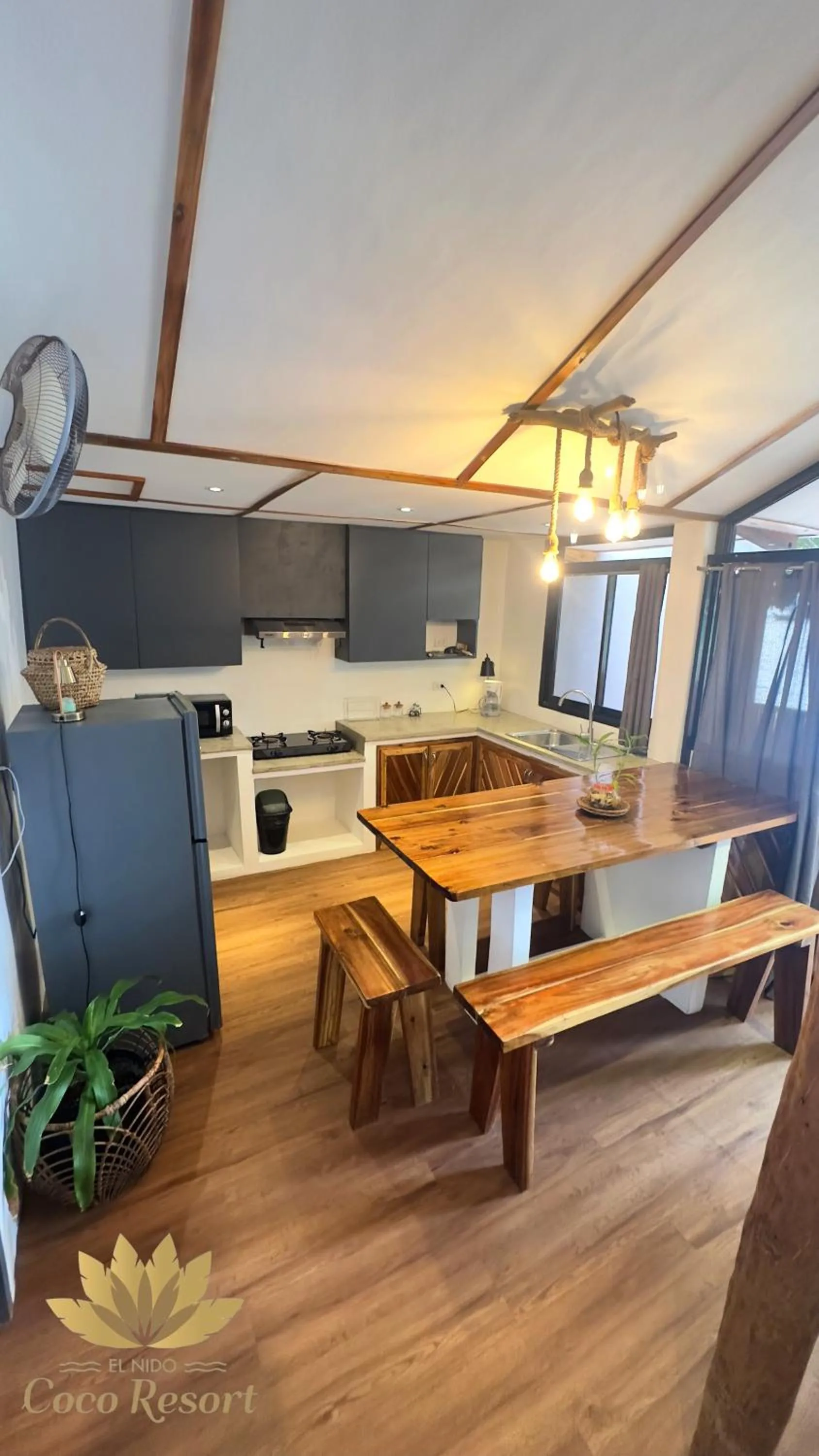 kitchen in El Nido Coco Resort